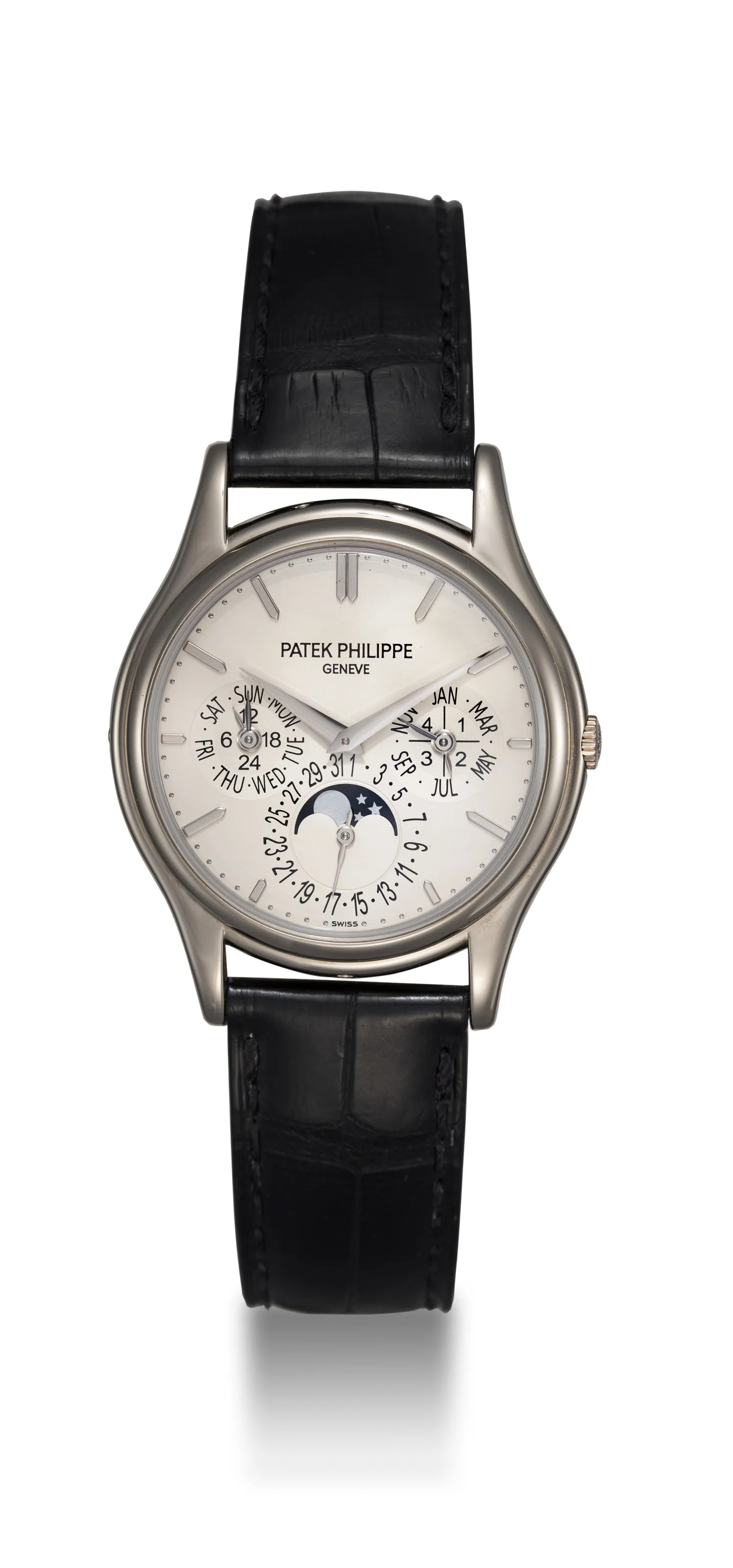 Patek Philippe Perpetual Calendar 5140G 37.5mm White gold Silver 1