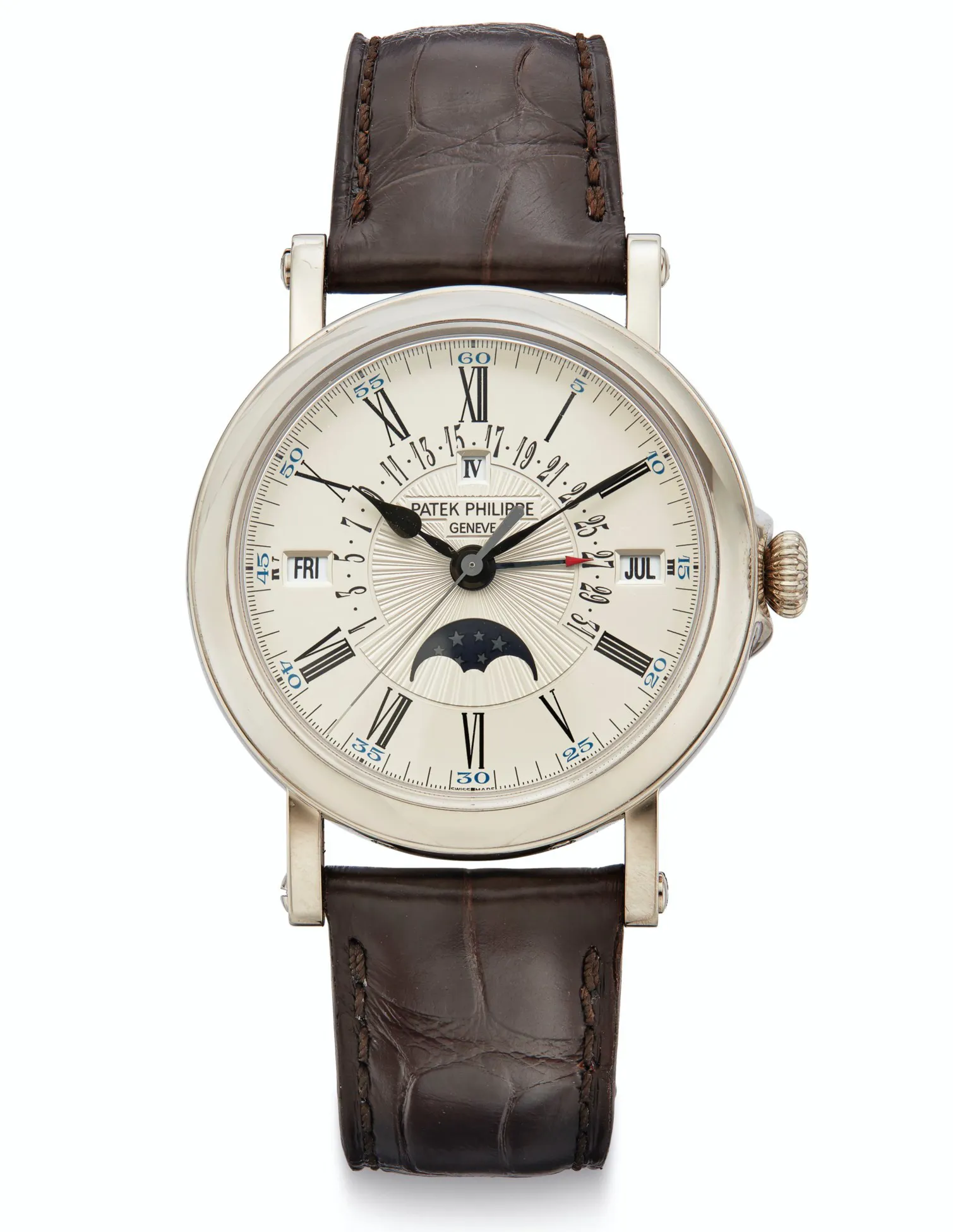 Patek Philippe Perpetual Calendar 5159G 38mm White gold Silver