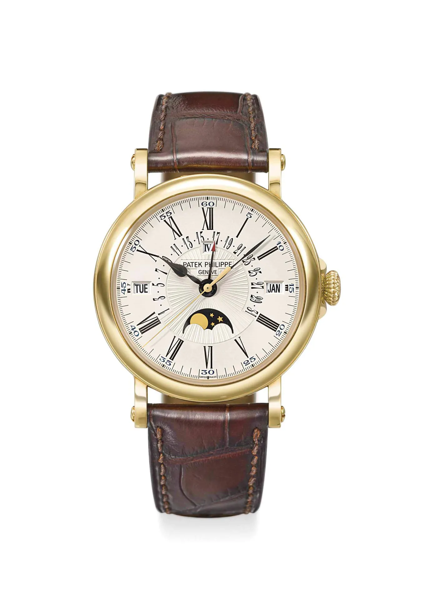 Patek Philippe Perpetual Calendar 5159J 38mm Yellow gold Silvered