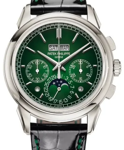 Patek Philippe Perpetual Calendar Chronograph 5270P-014 41mm Platinum Green