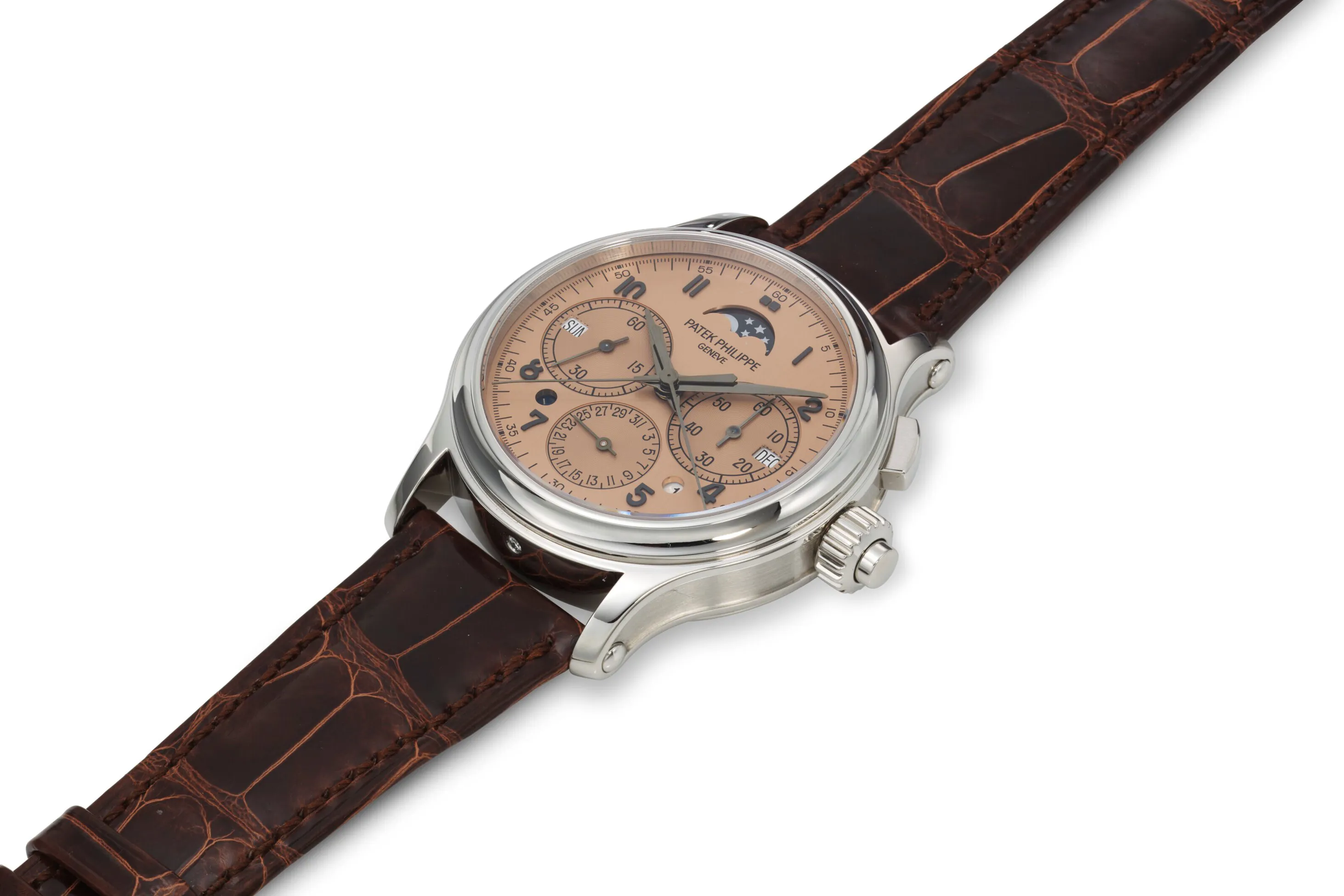 Patek Philippe Perpetual Calendar Split-Seconds Chronograph 5372P 38mm Platinum Champagne 1