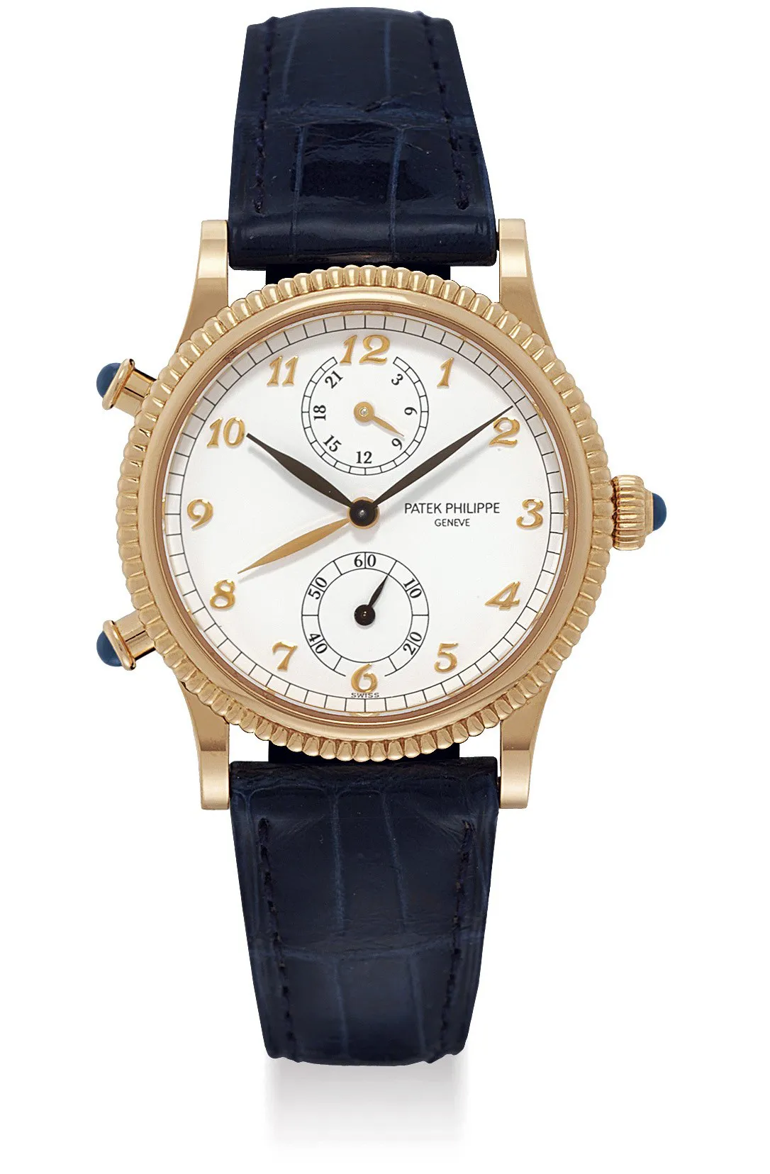 Patek Philippe Travel Time 4864 30mm Rose gold White