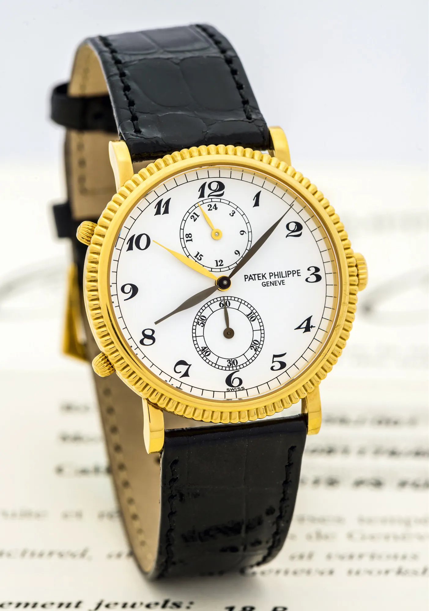 Patek Philippe Calatrava 5034 34mm Yellow gold White