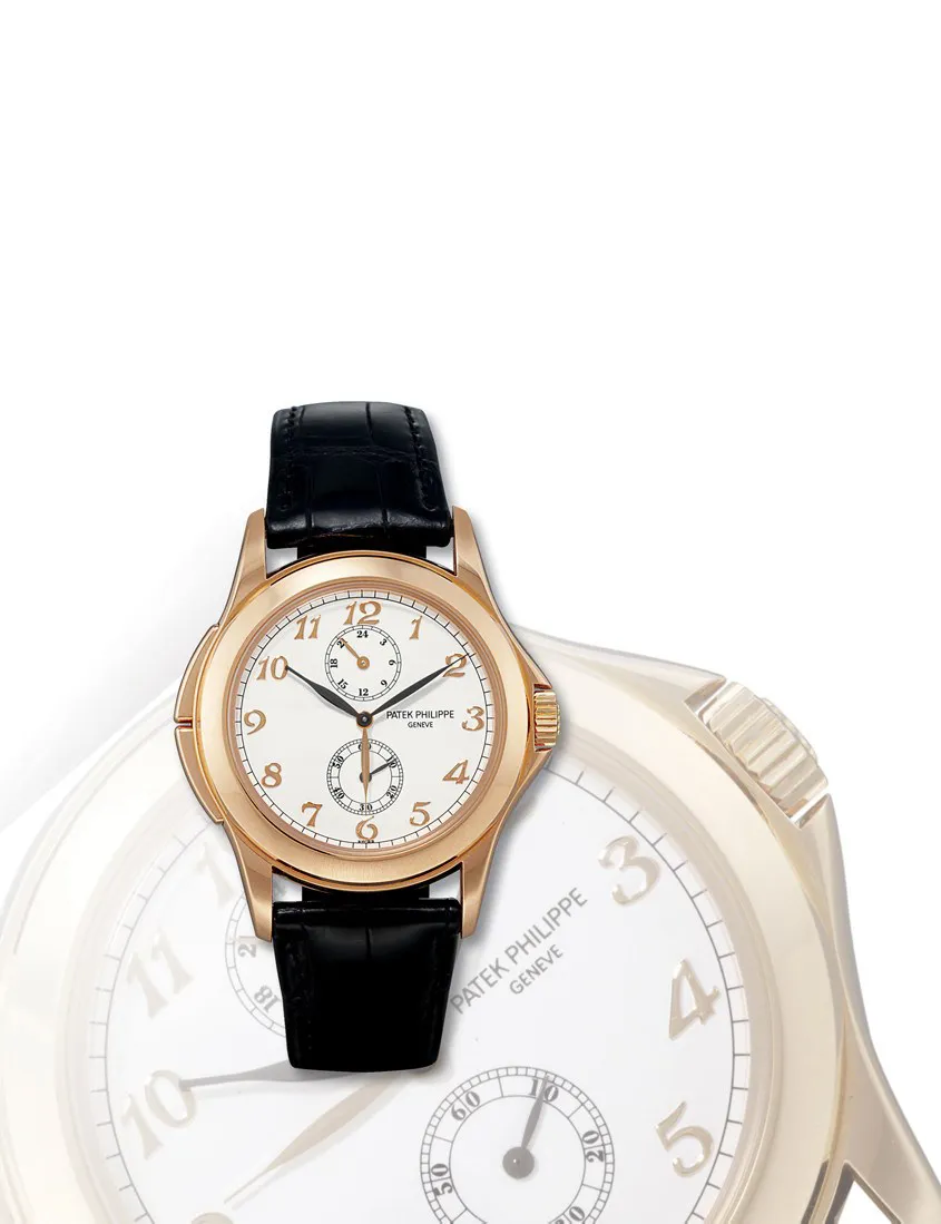 Patek Philippe Calatrava 5134R 37mm Rose gold Porcelain