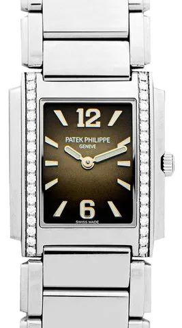 Patek Philippe Twenty~4 4910/1200A-010 25.13mm Stainless steel Gray