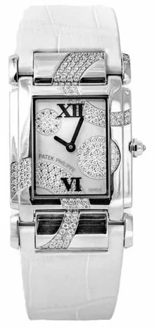 Patek Philippe Twenty~4 4914G-001 25mm White gold Mother-of-pearl