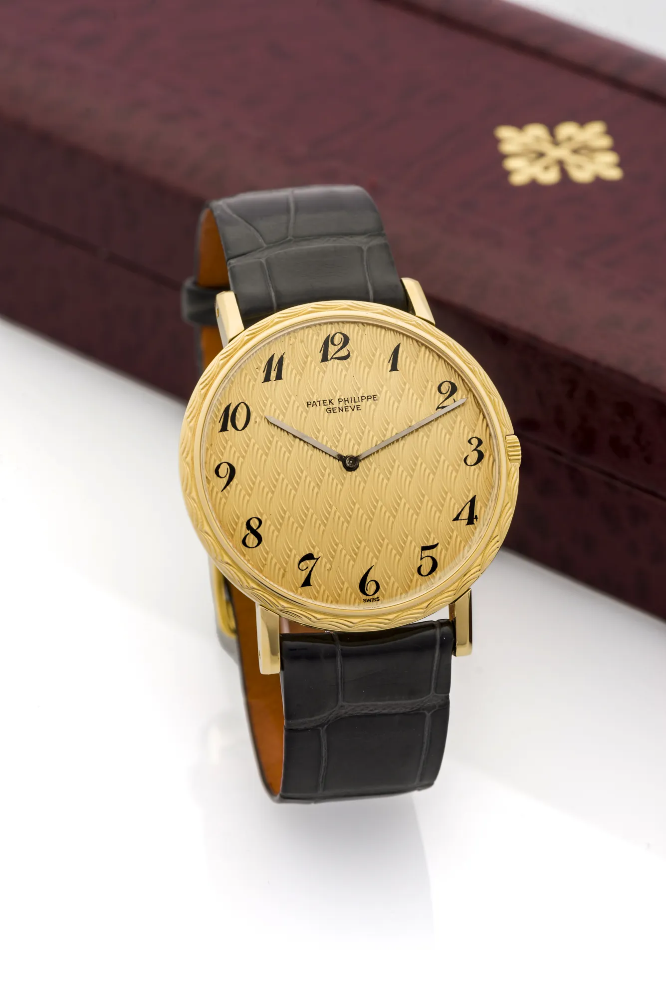 Patek Philippe 3588 35mm Yellow gold Champagne