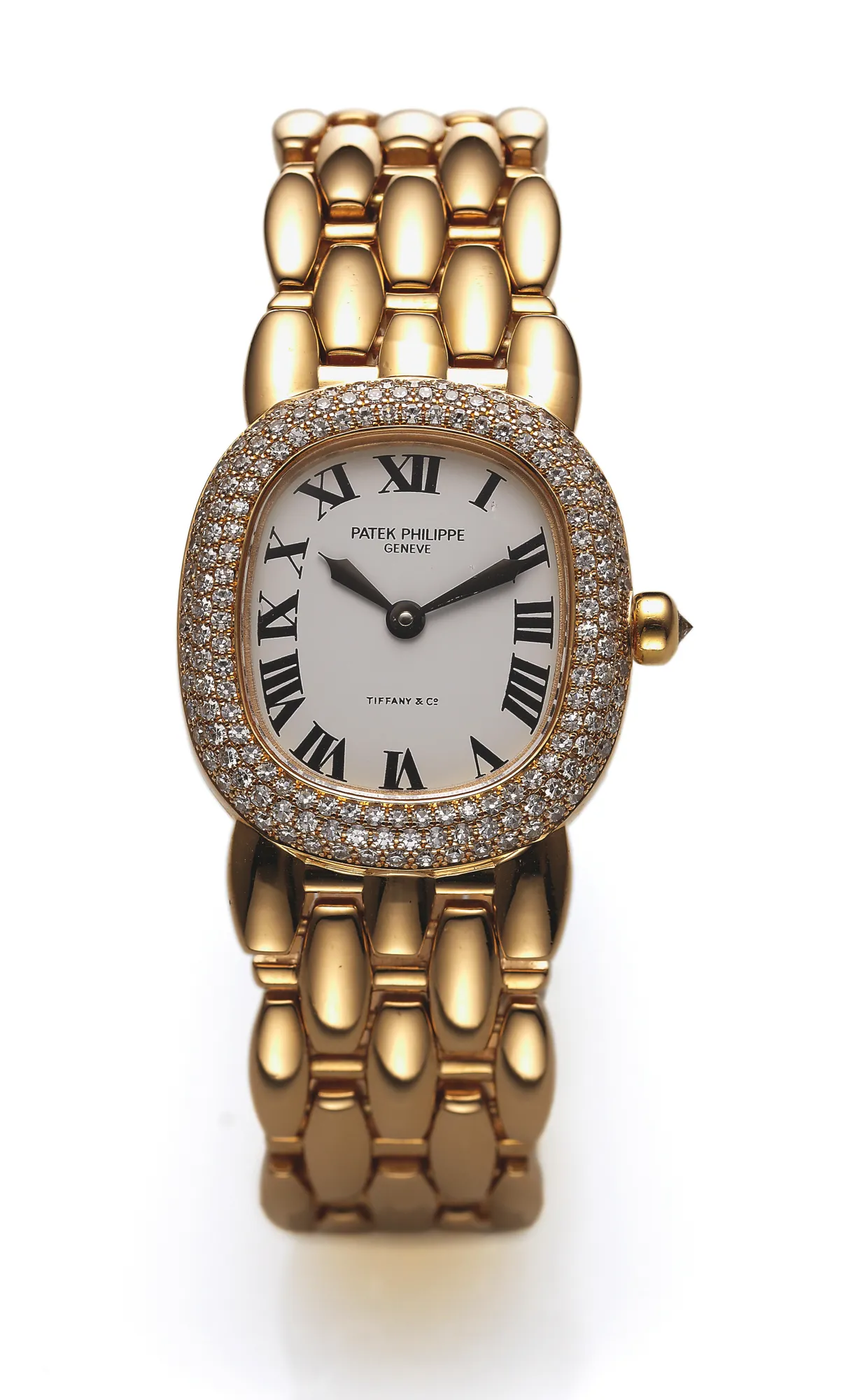 Patek Philippe 4831 24mm Yellow gold White