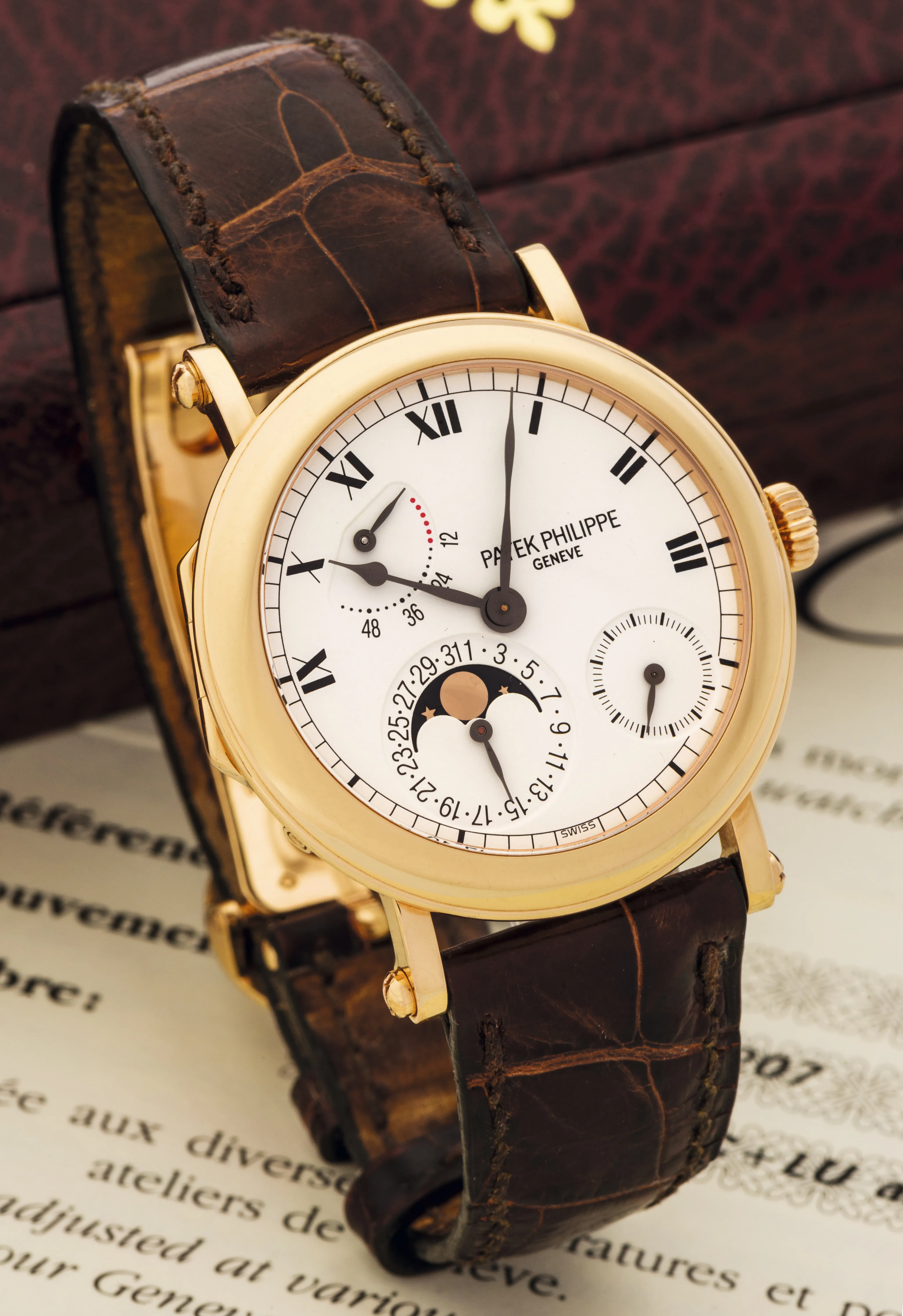 Patek Philippe 5054 36mm Rose gold White