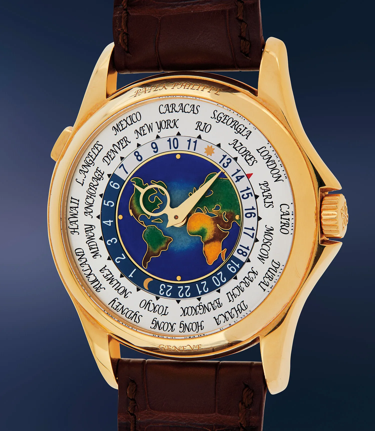 Patek Philippe World Time 5131J 40mm Yellow gold