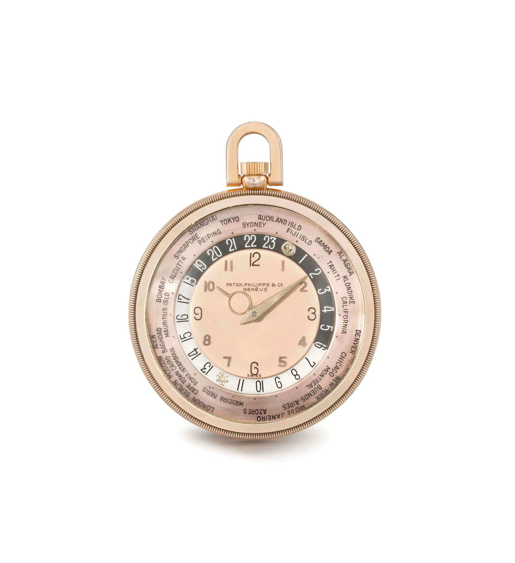 Patek Philippe World Time 605 45mm Rose gold Rose