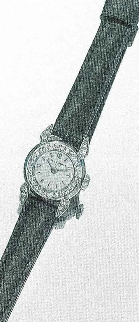 Patek Philippe 3158 185mm Diamond Silver