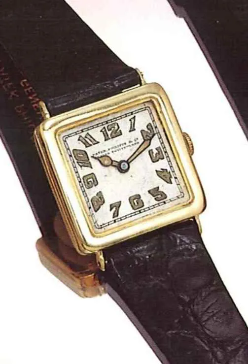 Patek Philippe 25mm Yellow gold Silver