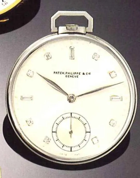 Patek Philippe 43mm Platinum Silver