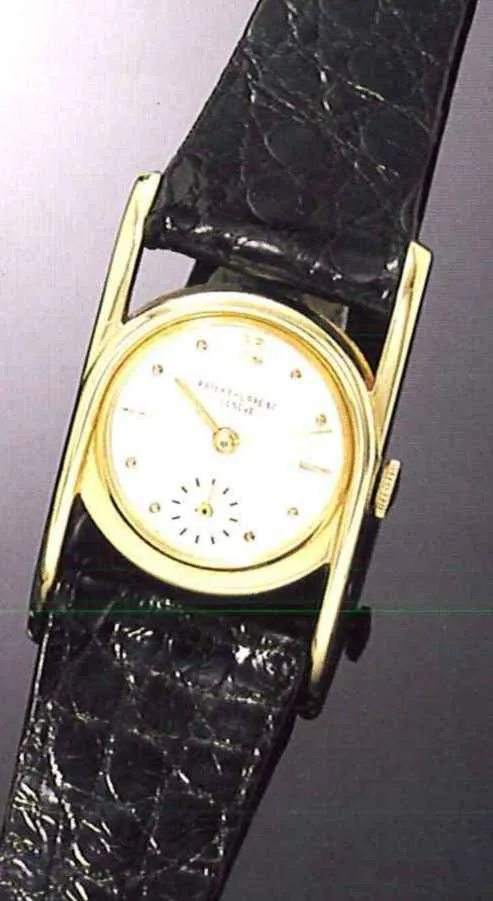 Patek Philippe 25mm Yellow gold Silver