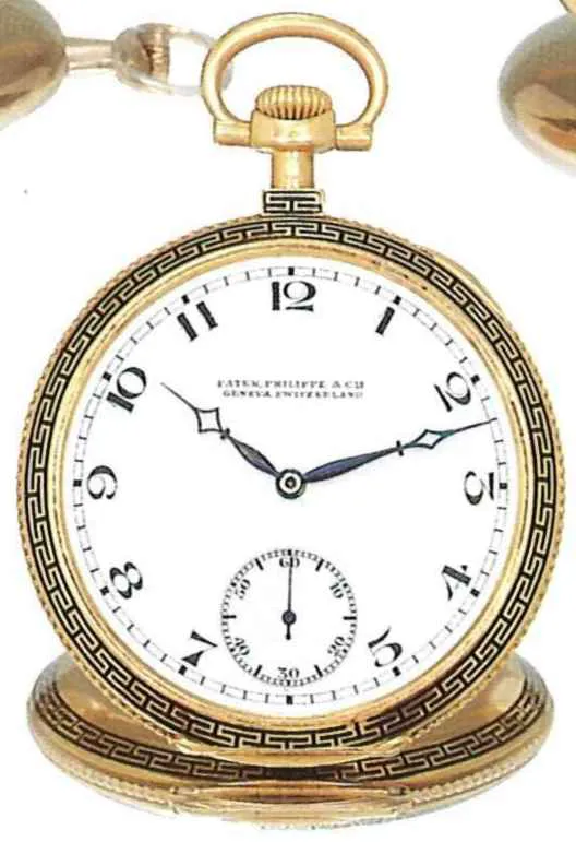 Patek Philippe 46mm Rose gold Enamel