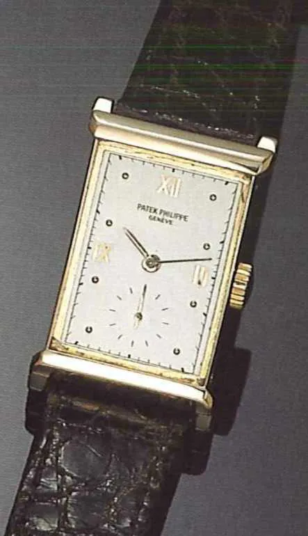 Patek Philippe 21mm Rose gold Silver