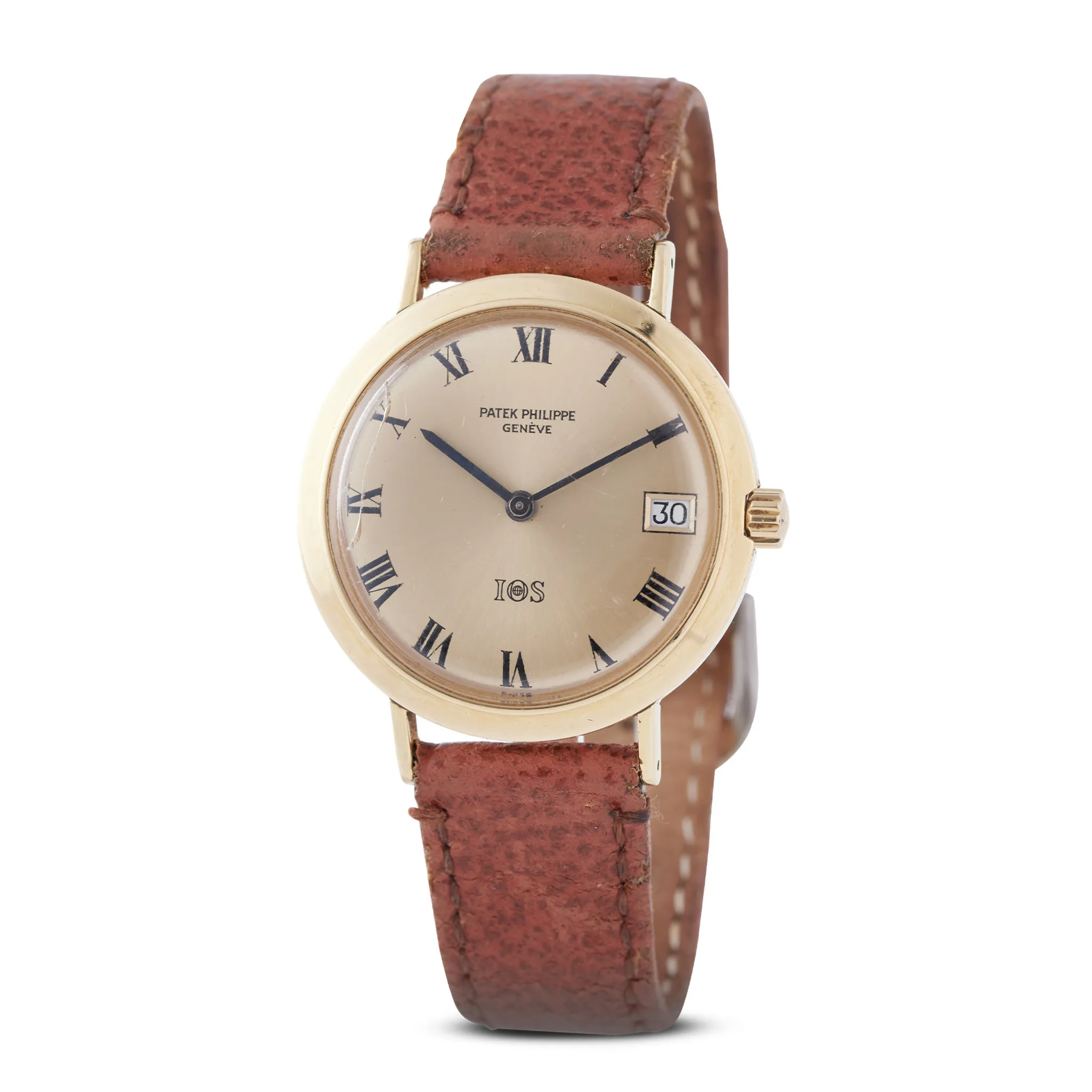 Patek Philippe Calatrava 3565/1 35mm Yellow gold Champagne