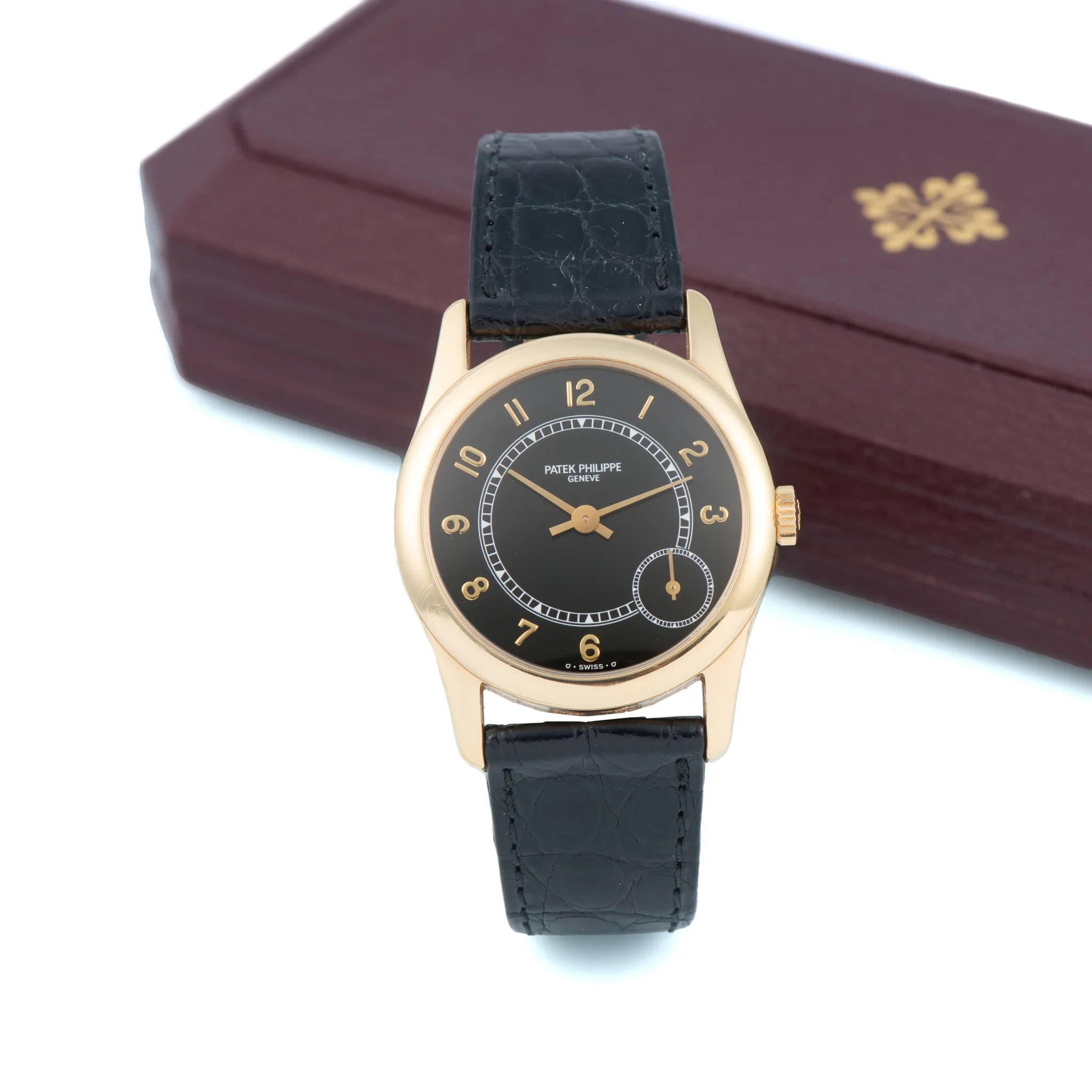 Patek Philippe 5000 33mm Yellow gold Black