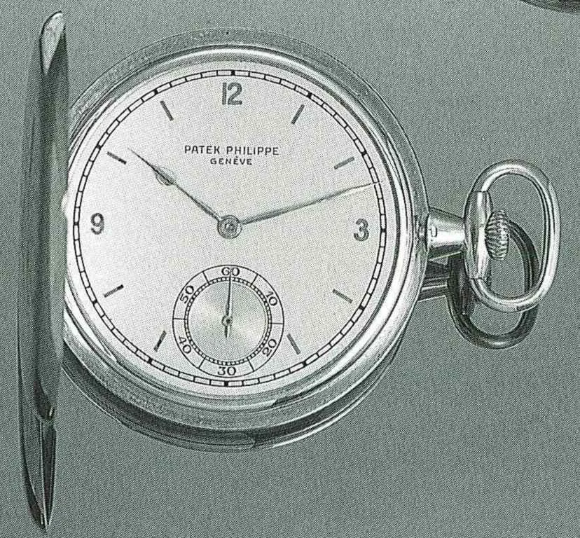 Patek Philippe 48mm White gold Silver