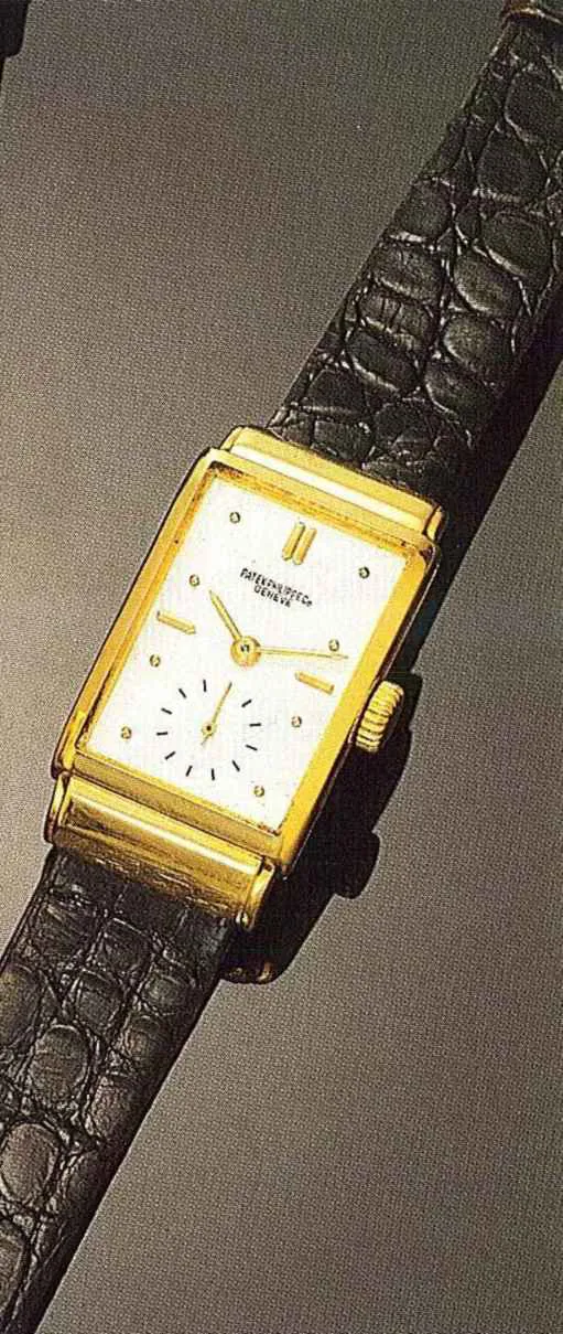 Patek Philippe 21mm Yellow gold Silver