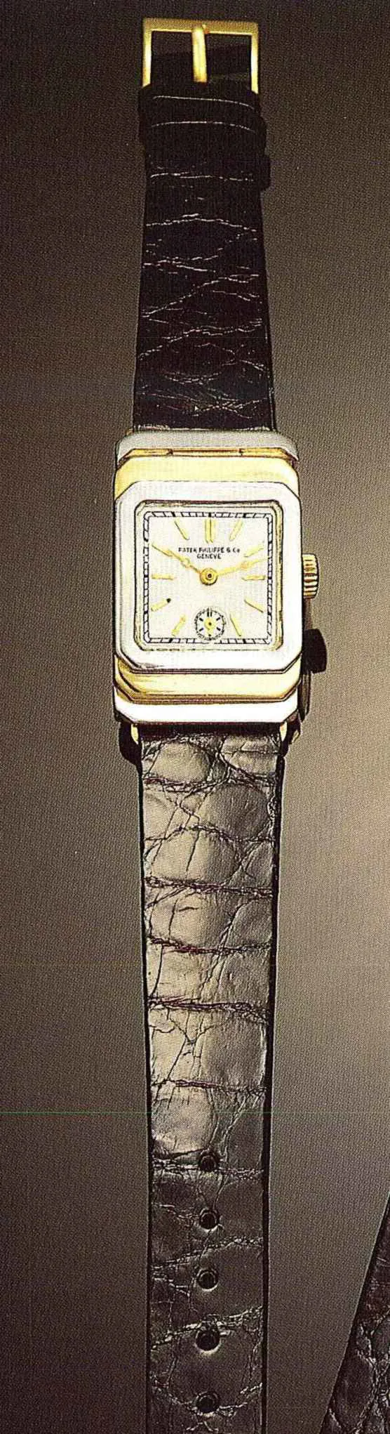 Patek Philippe 24mm Yellow gold White