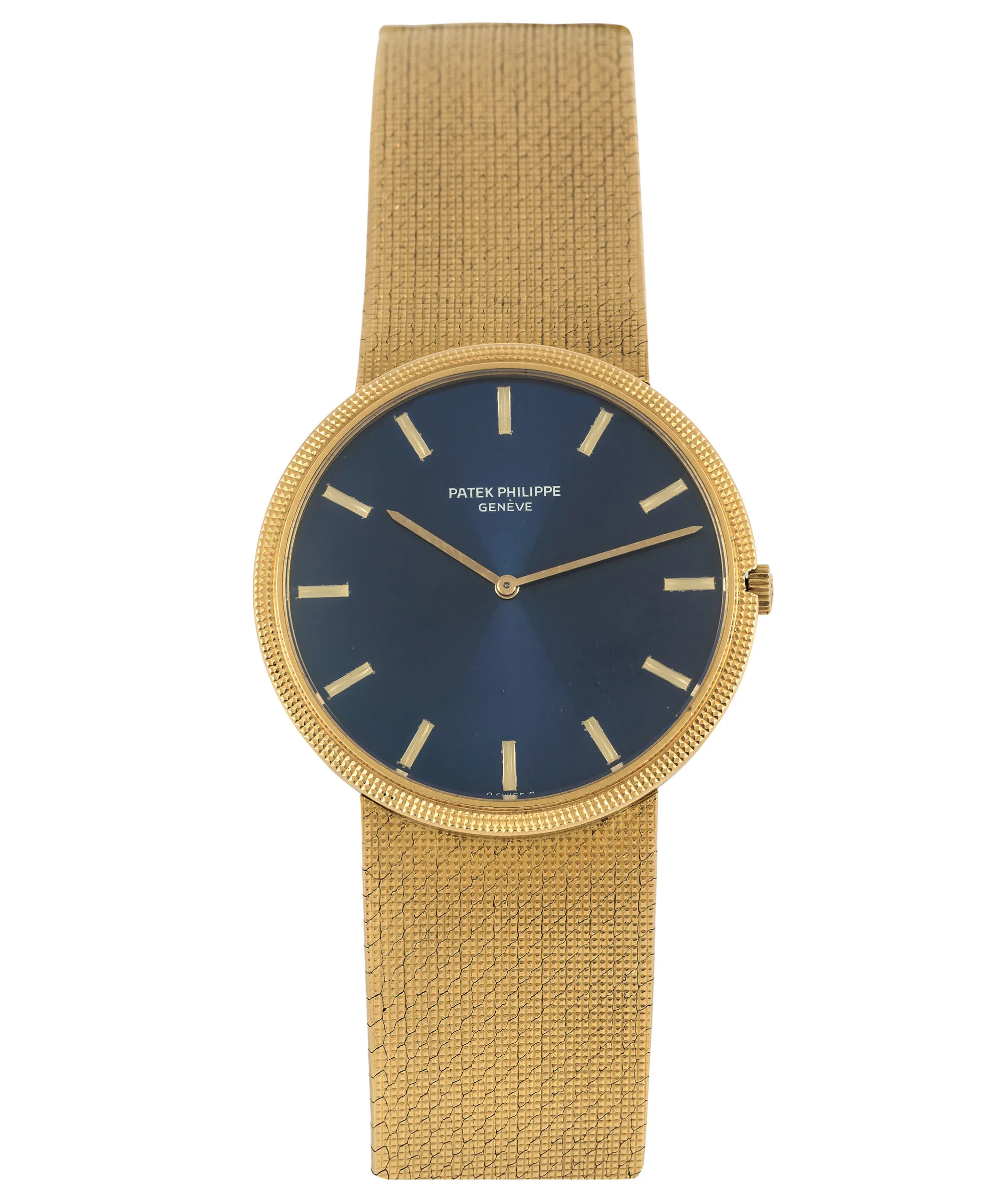 Patek Philippe 3588 Yellow gold Blue