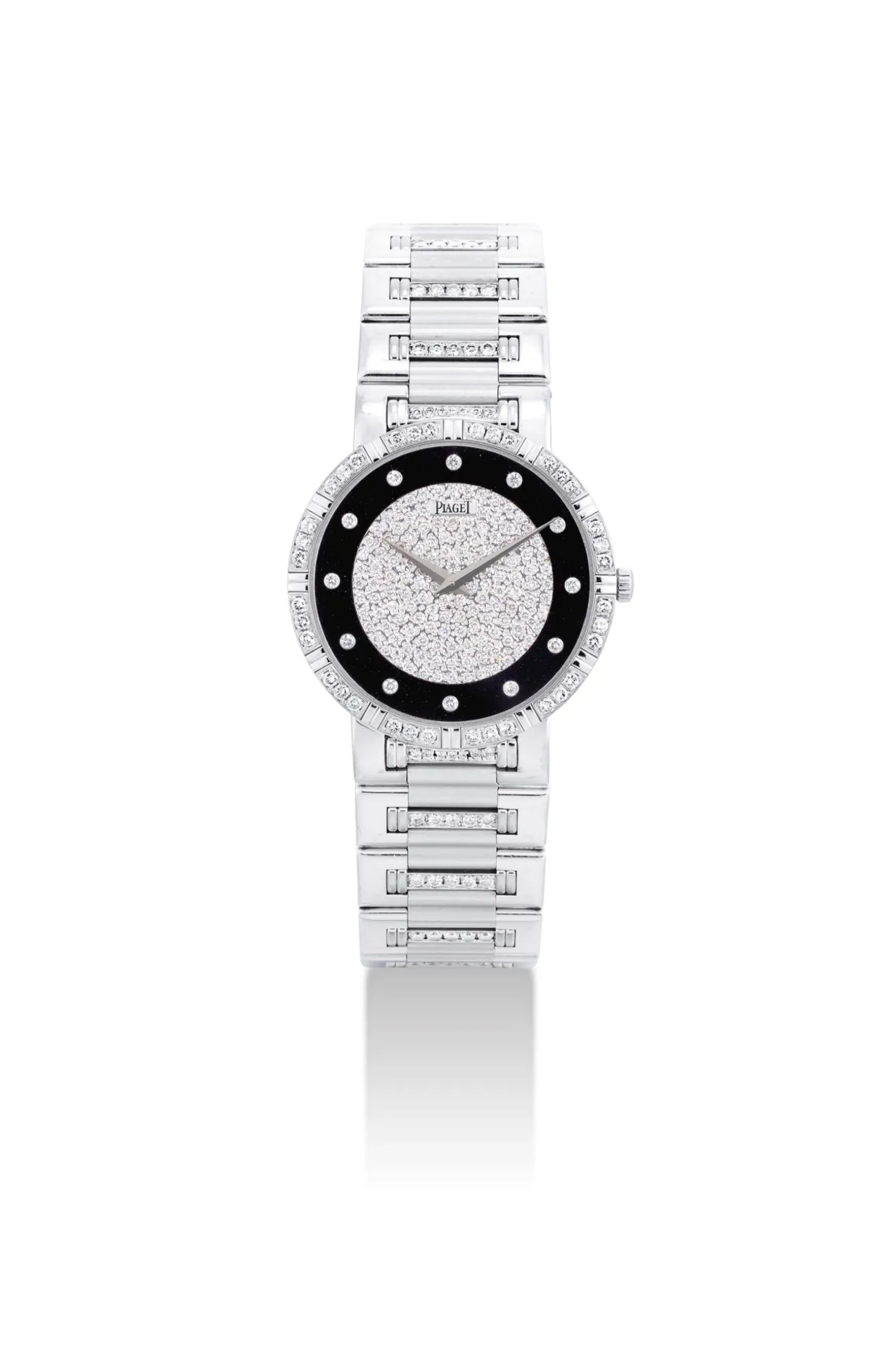 Piaget 84024 N K 818 31mm White gold and Diamond Pavé-set diamond