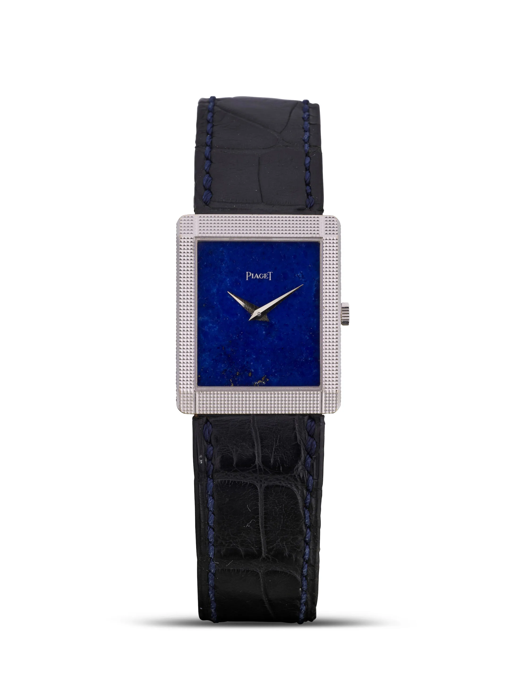 Piaget 9151 23mm White gold Lapis lazuli