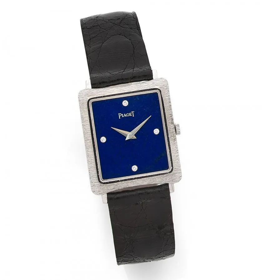 Piaget 9254 24mm White gold Lapis lazuli