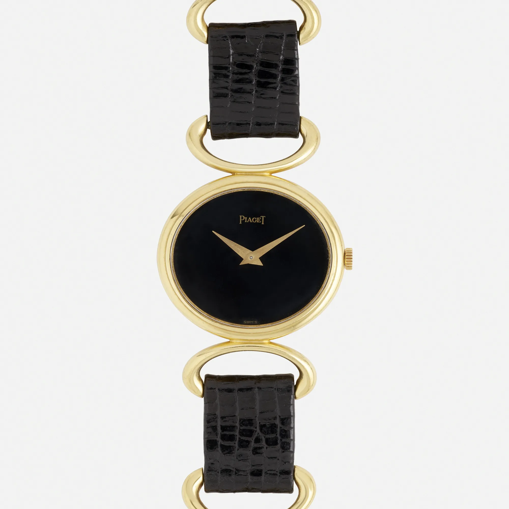 Piaget 9802D 26.5mm Yellow gold Black