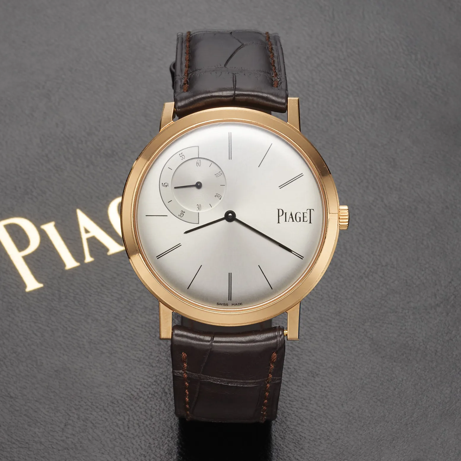 Piaget Altiplano P10522 40mm Rose gold Silver