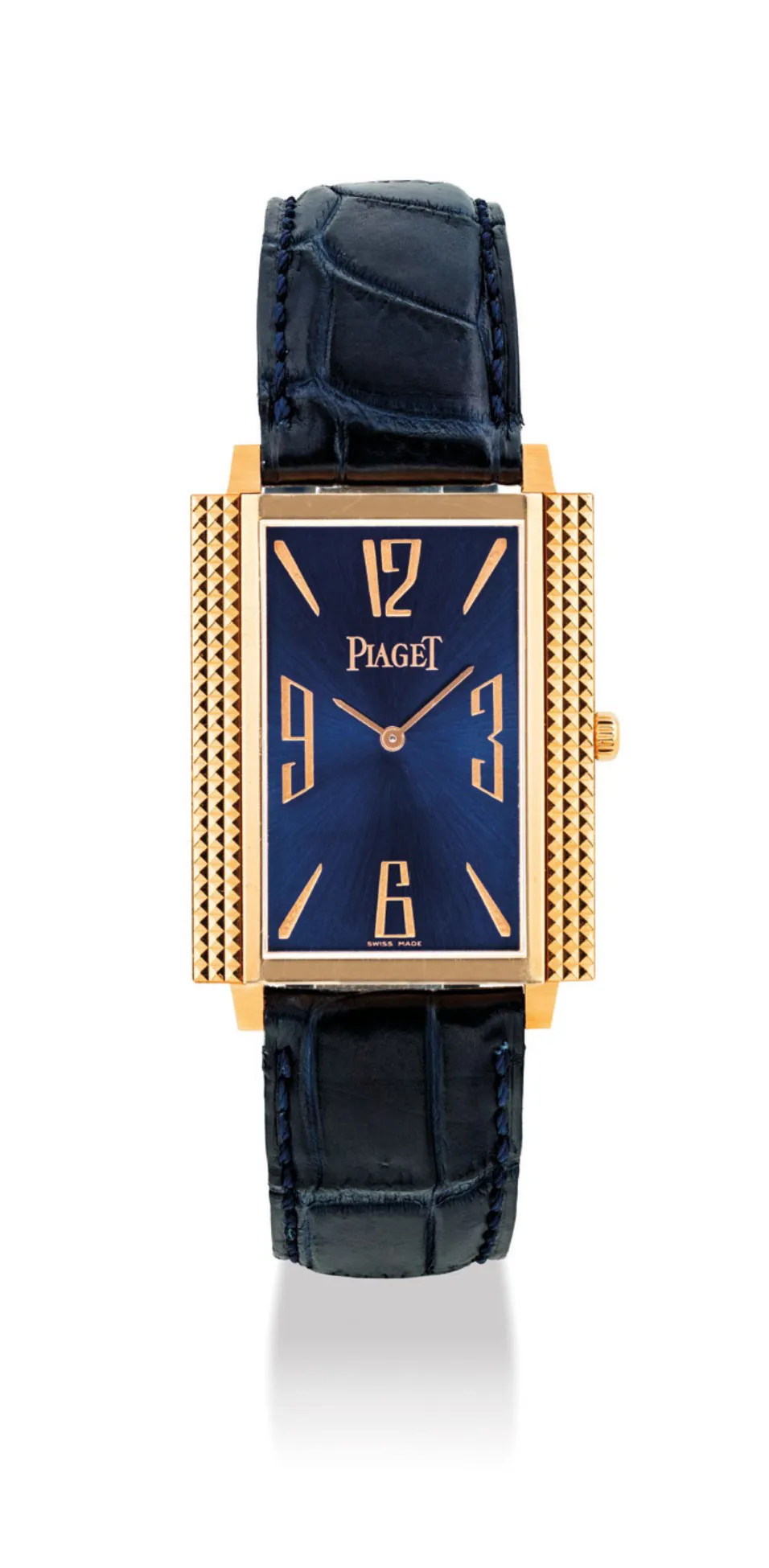 Piaget Black Tie 90300 28mm Rose gold Blue