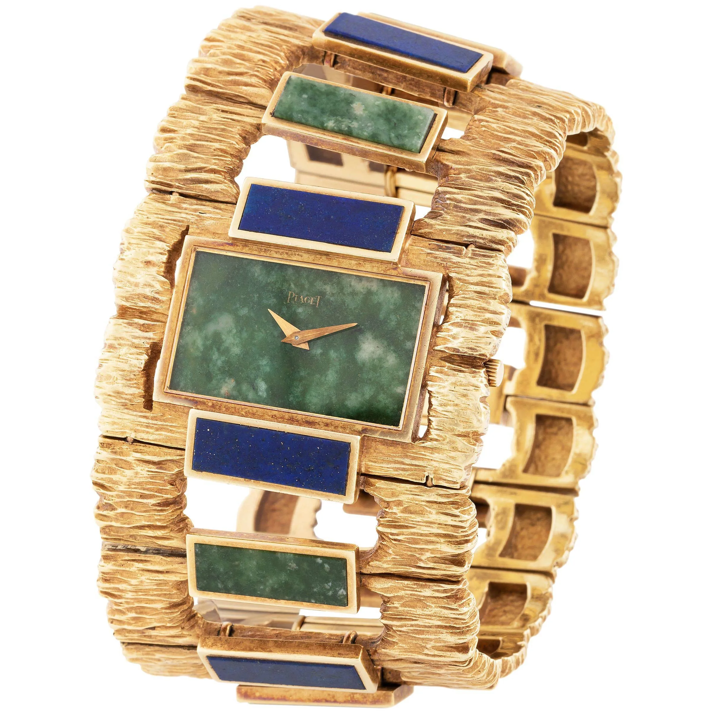 Piaget Manchette 9212 D76 28mm Yellow gold Green