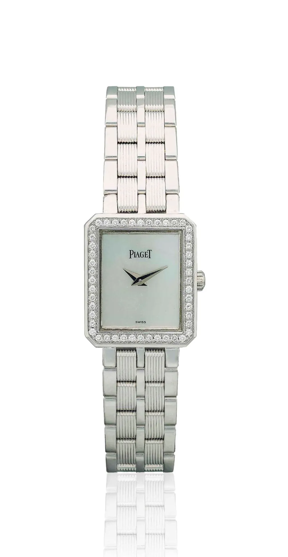 Piaget Protocole 5355 M601D 20mm White gold Mother-of-pearl