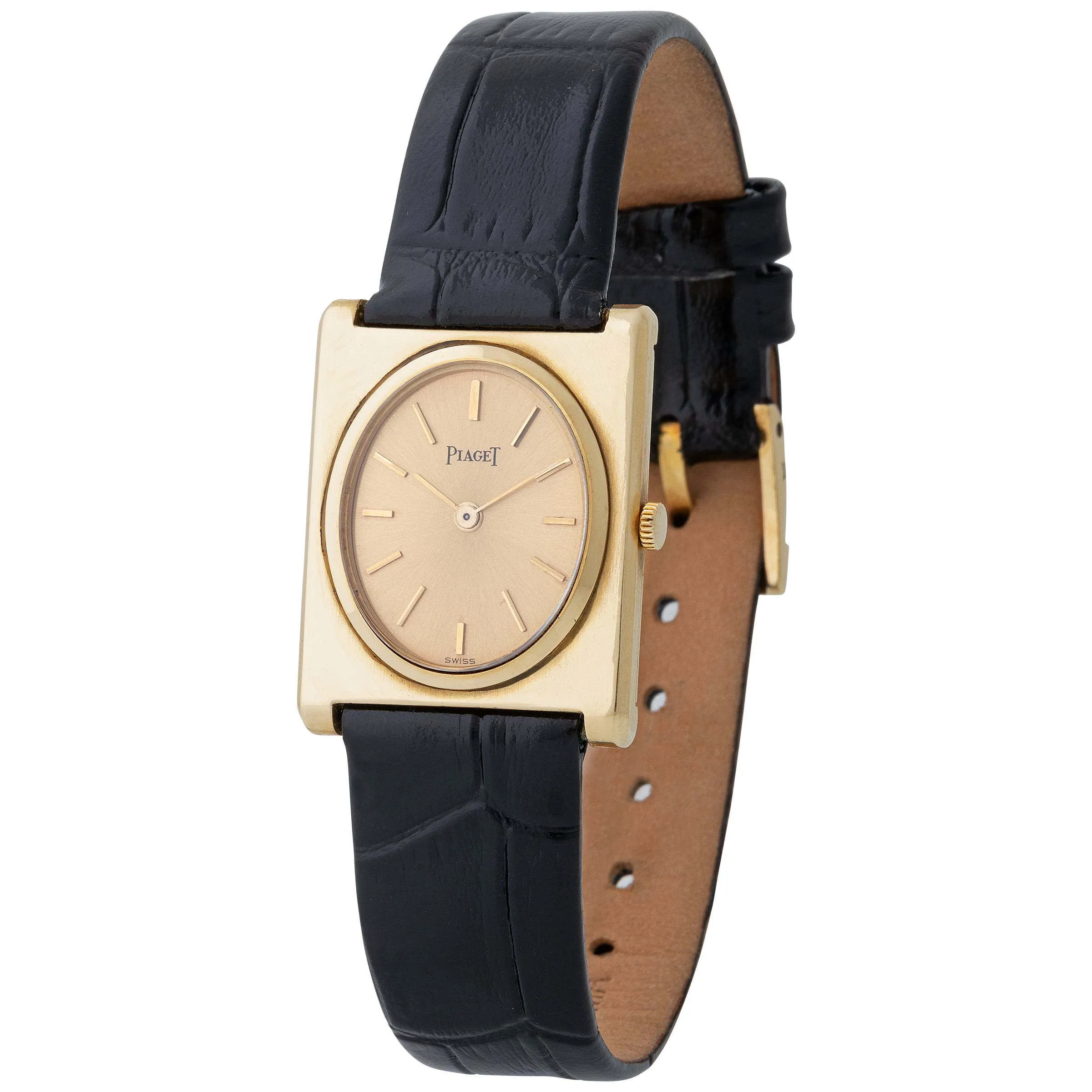 Piaget Tank 9136 22mm Yellow gold Champagne