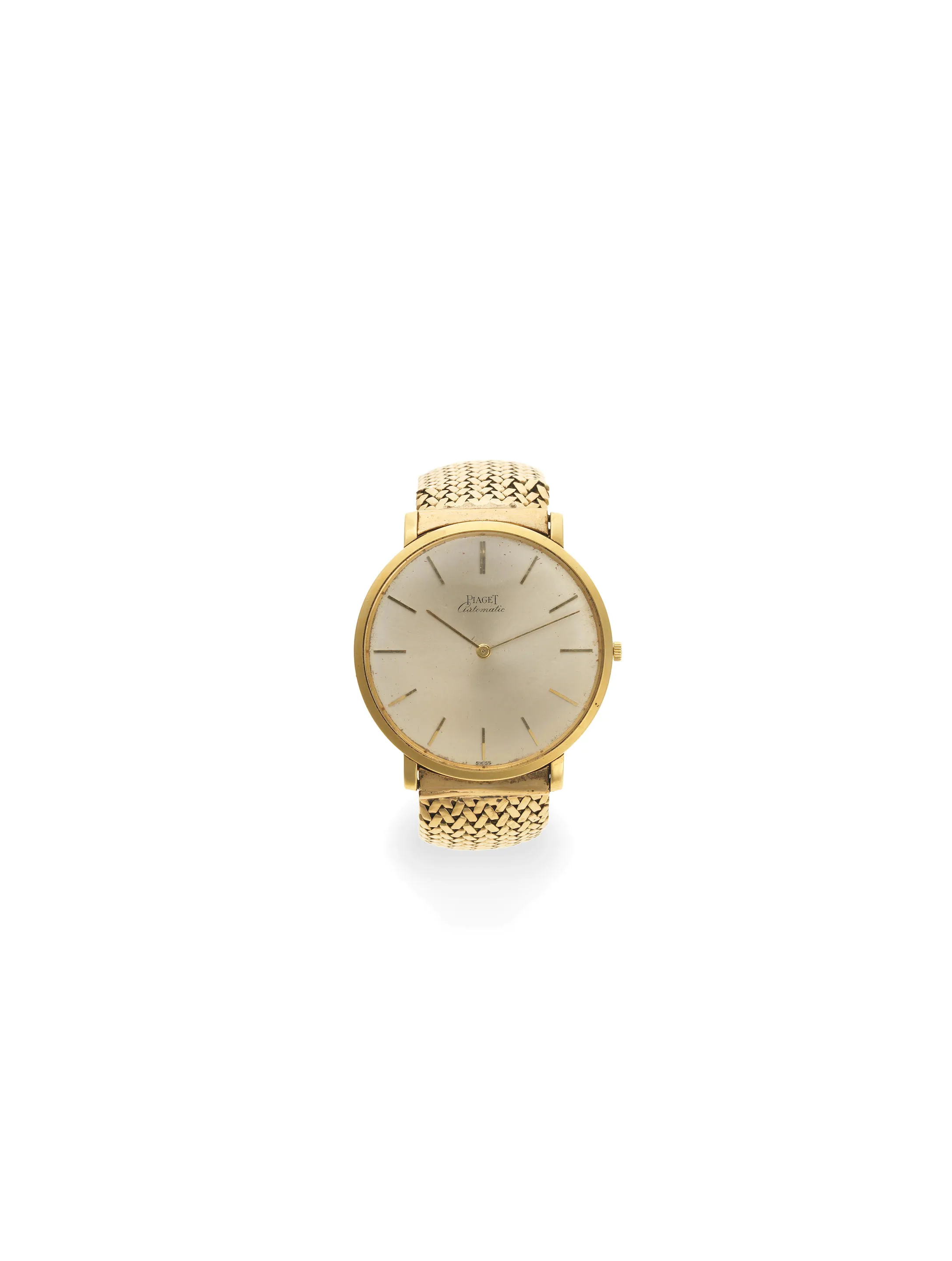 Piaget 12212 34mm Yellow gold Silver