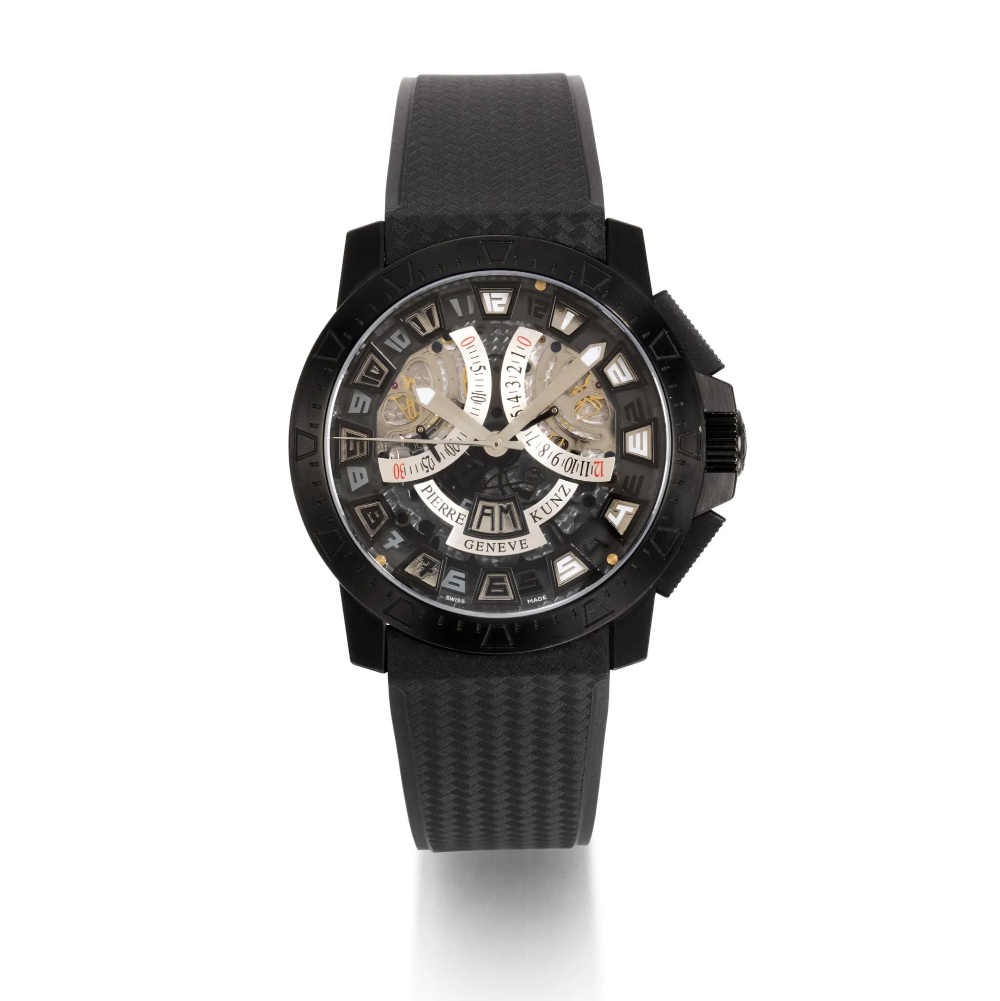 Pierre Kunz G403 Sport 44mm Stainless steel Skeletonized