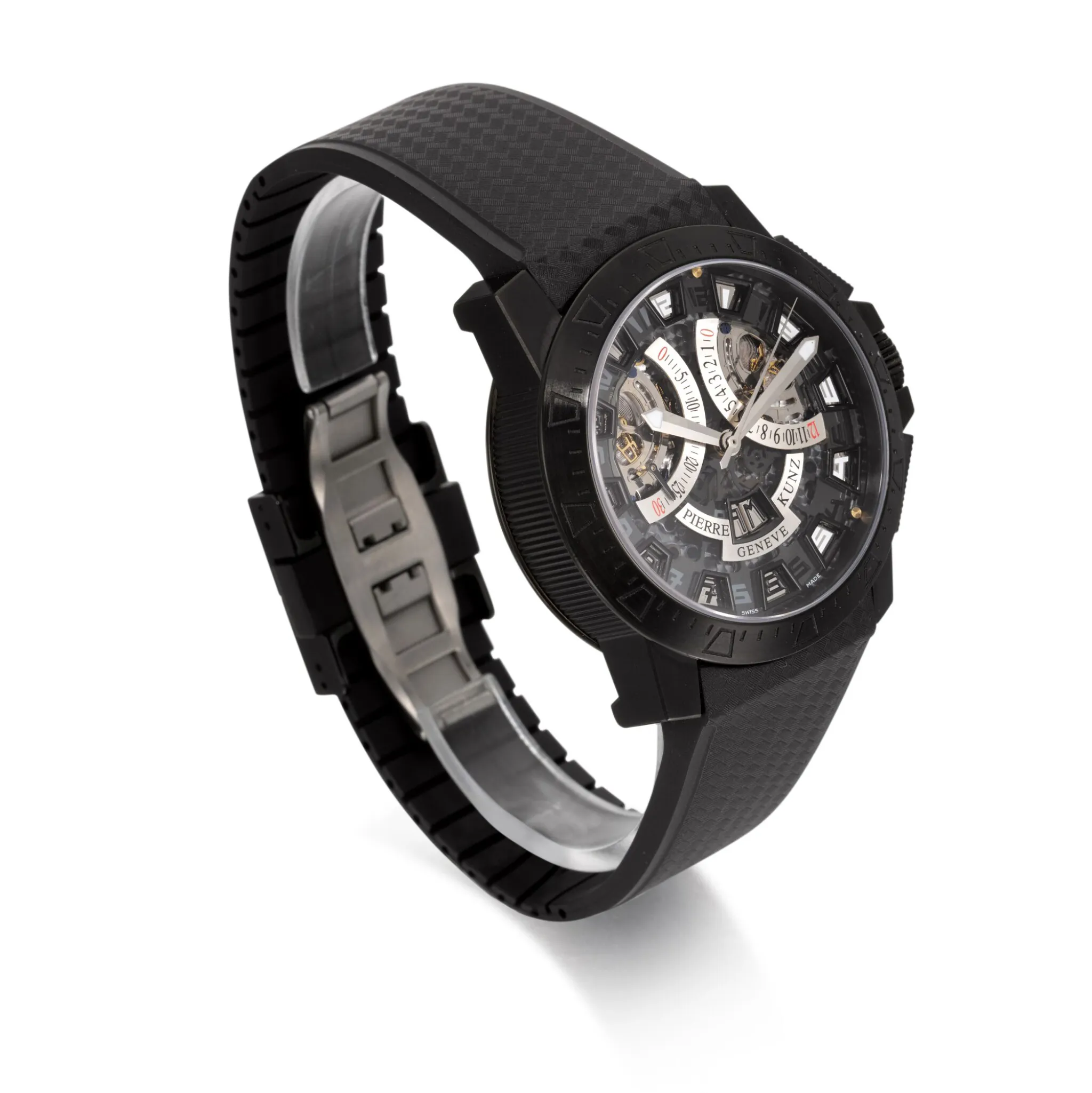 Pierre Kunz G403 Sport 44mm Stainless steel Skeletonized 2