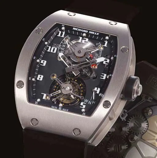 Richard Mille RM 002 RM 002 38mm Titanium Black