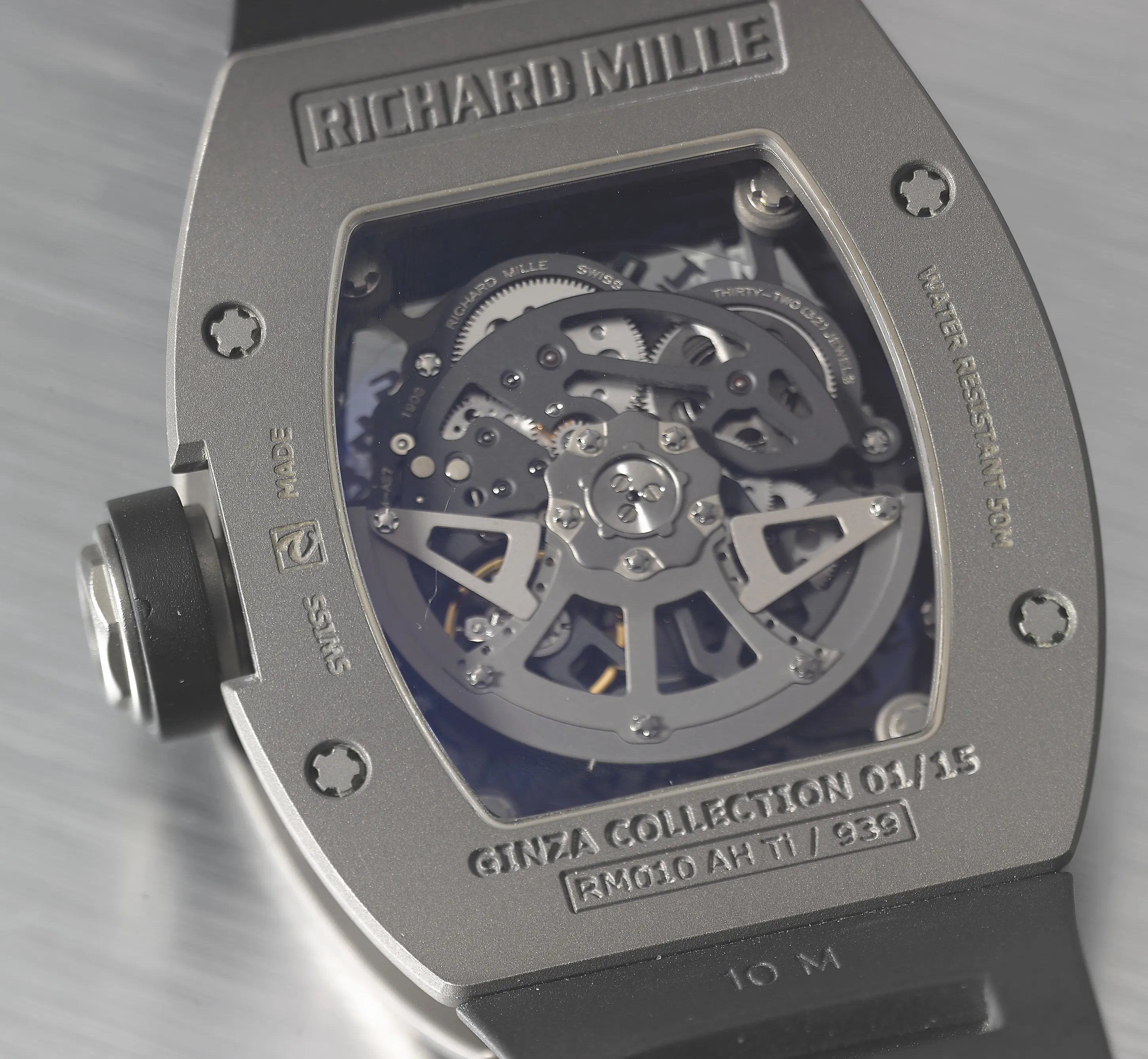 Richard Mille RM 010 RM 010 39mm Titanium Skeletonized 2