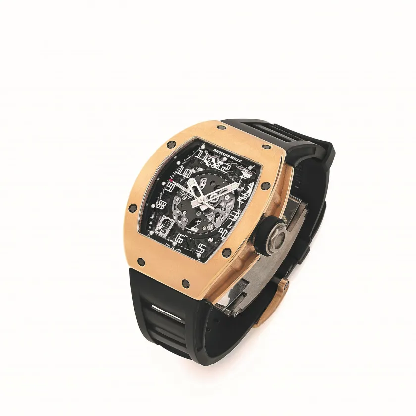 Richard Mille RM 010 40mm Rose gold Skeletonized