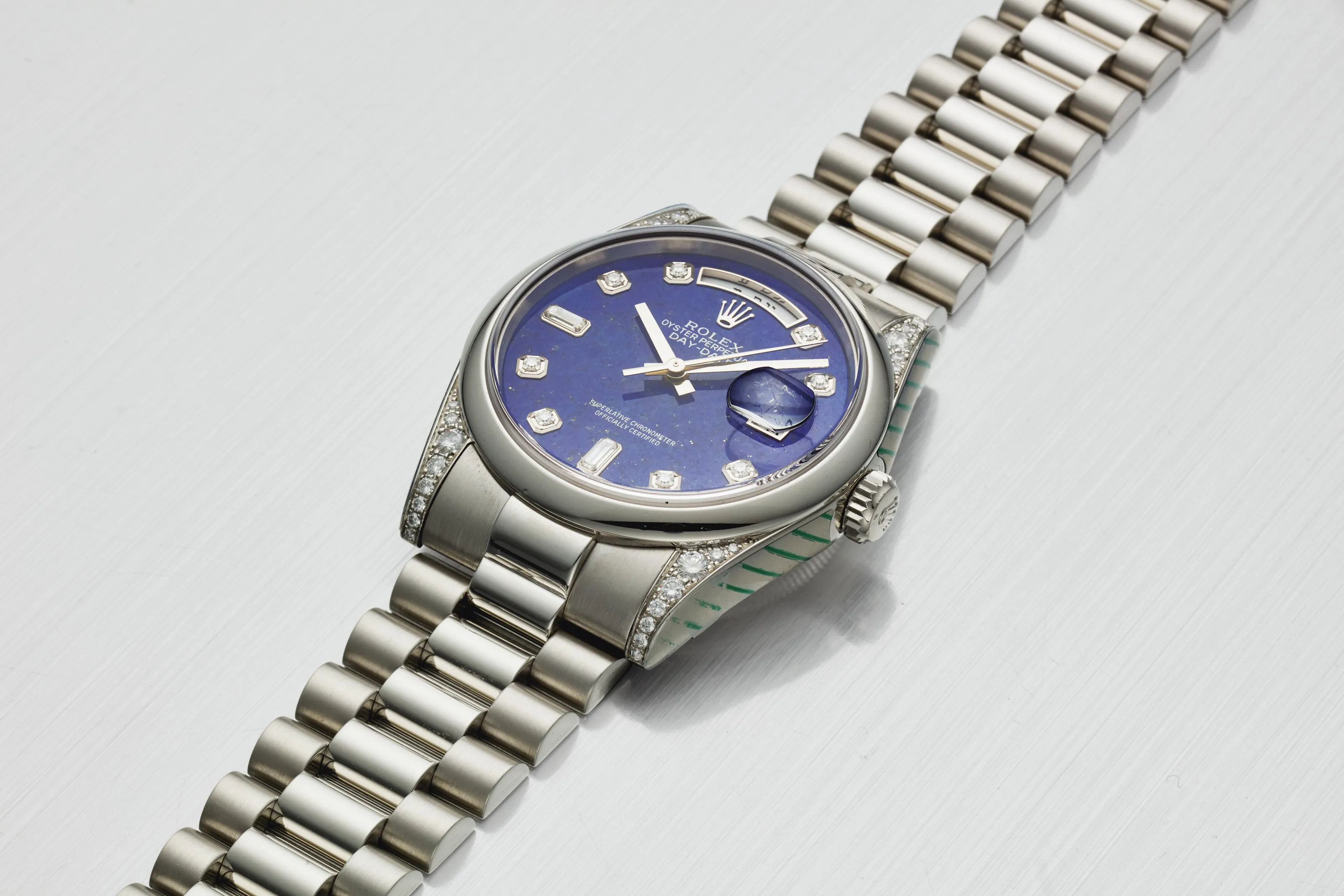 Rolex Day-Date 36 118296 36mm Platinum Lapis lazuli 1