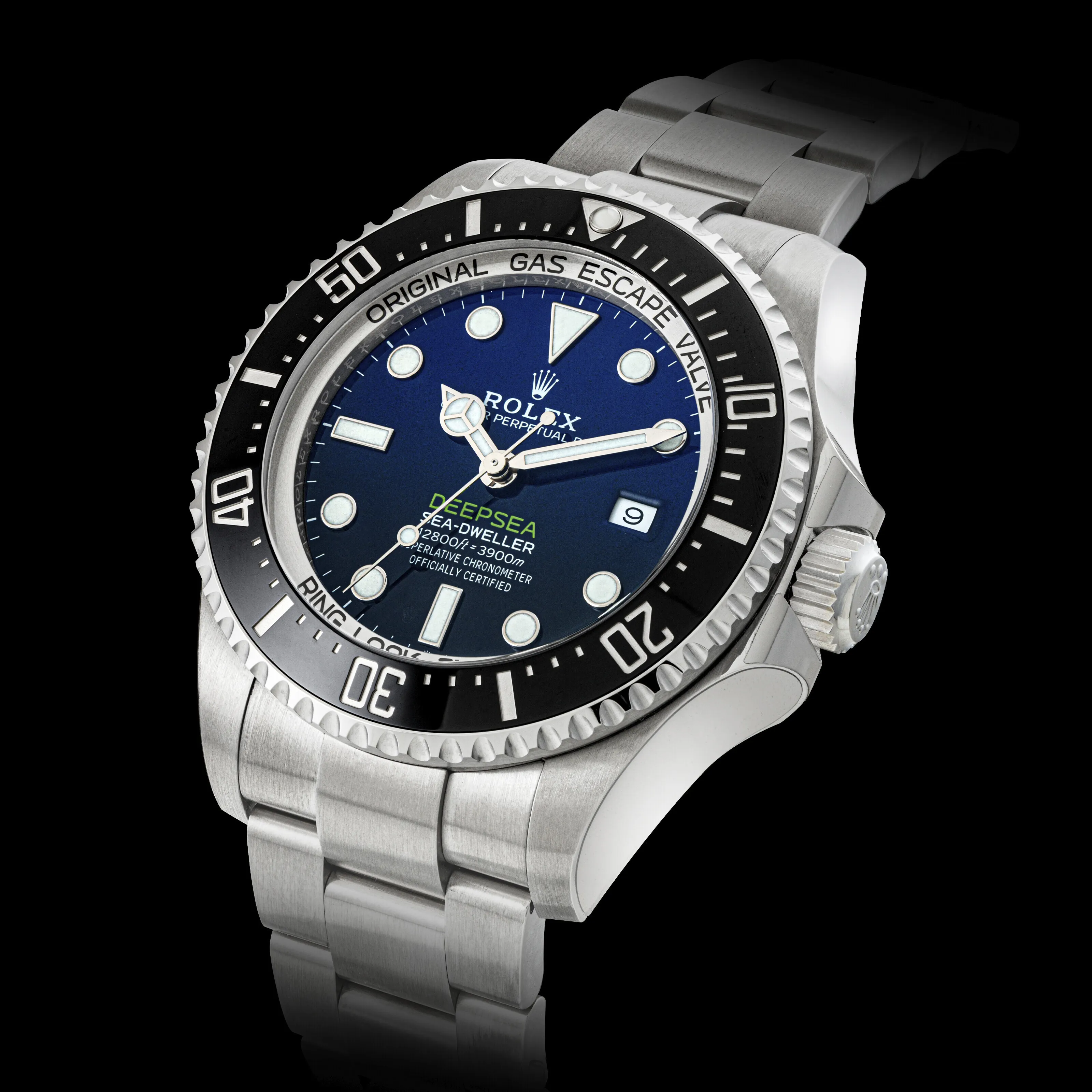 Rolex Sea-Dweller Deepsea 126660 44mm Stainless steel Blue