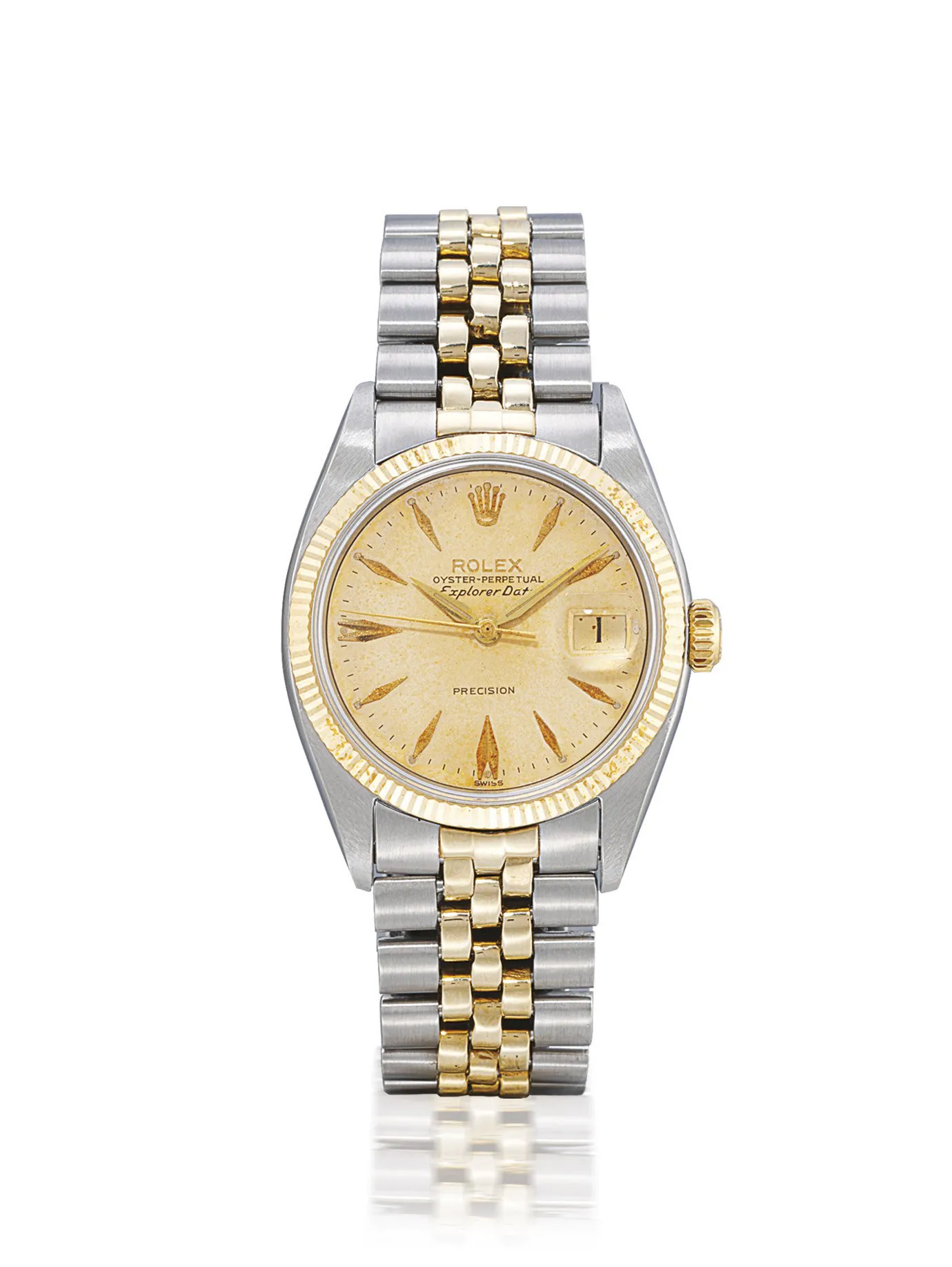 Rolex Air King 5701 35mm Stainless steel Gilt