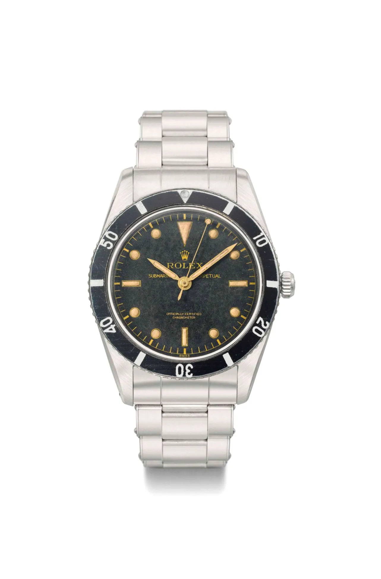 Rolex Submariner 6204 37mm Stainless steel Black matte