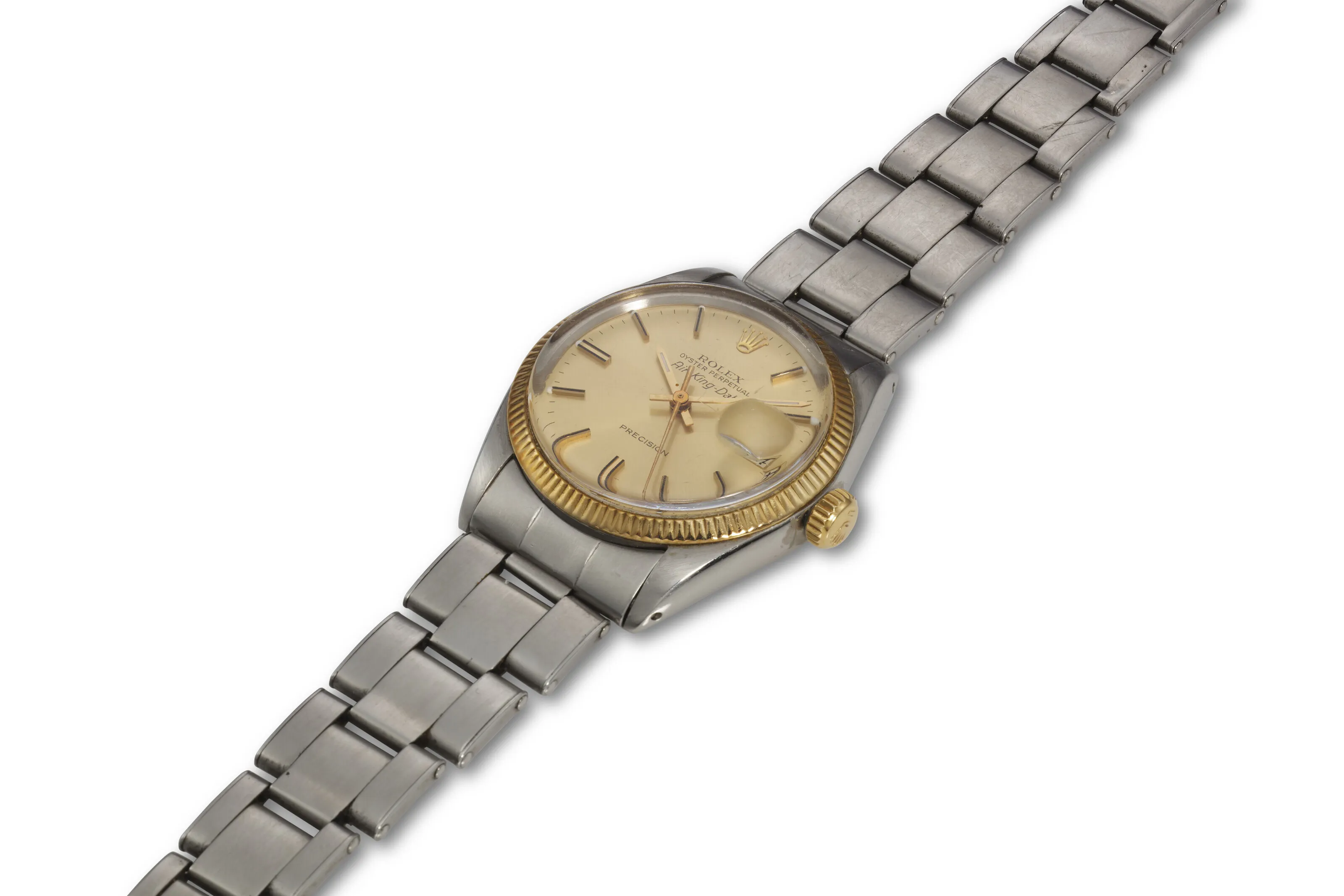 Rolex Air King 5701 36mm Yellow gold Champagne 1