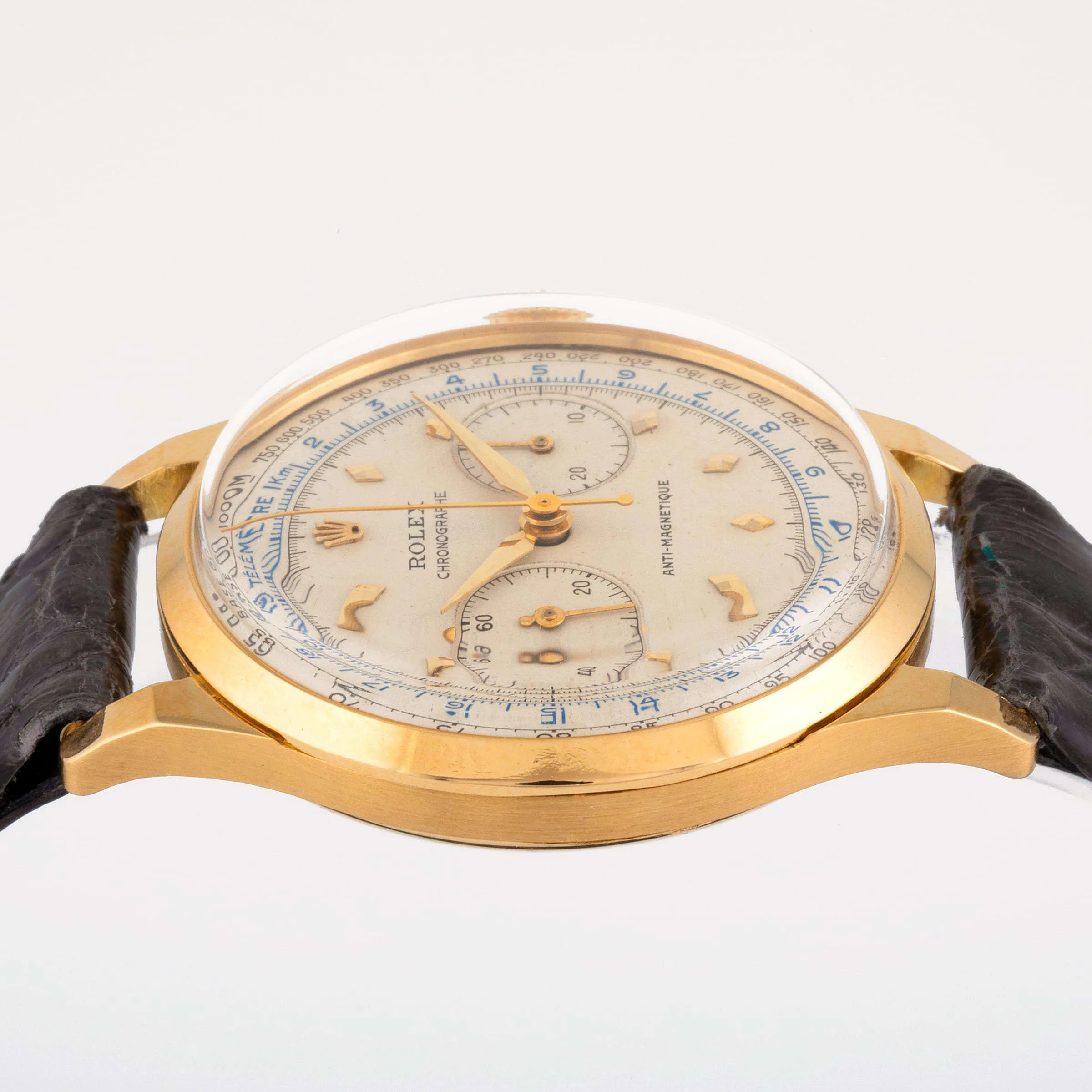 Rolex Chronograph 3834 32mm Yellow gold Silver 6