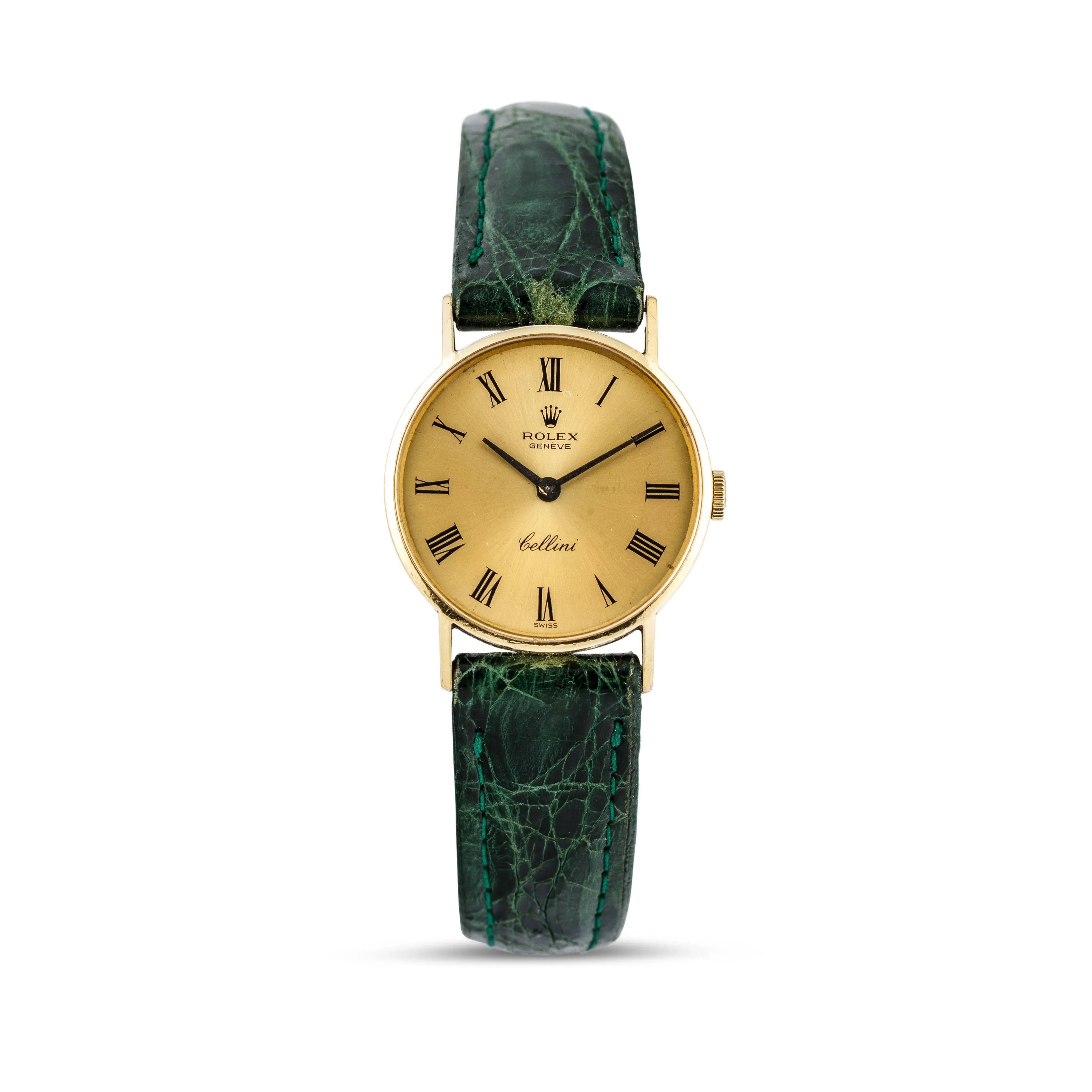 Rolex Cellini 3810 24mm Yellow gold Champagne