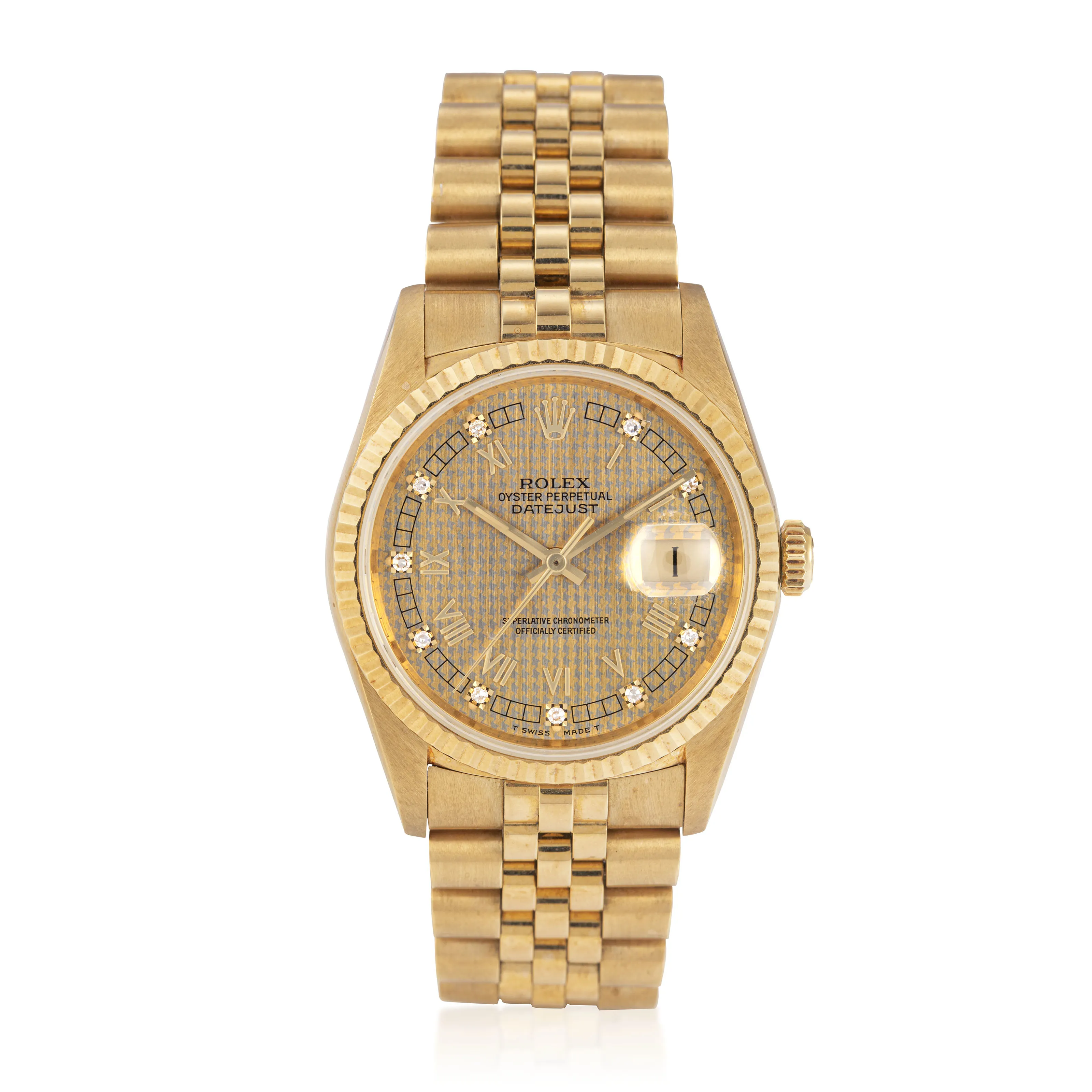 Rolex Datejust 36 16238 36mm Yellow gold Golden